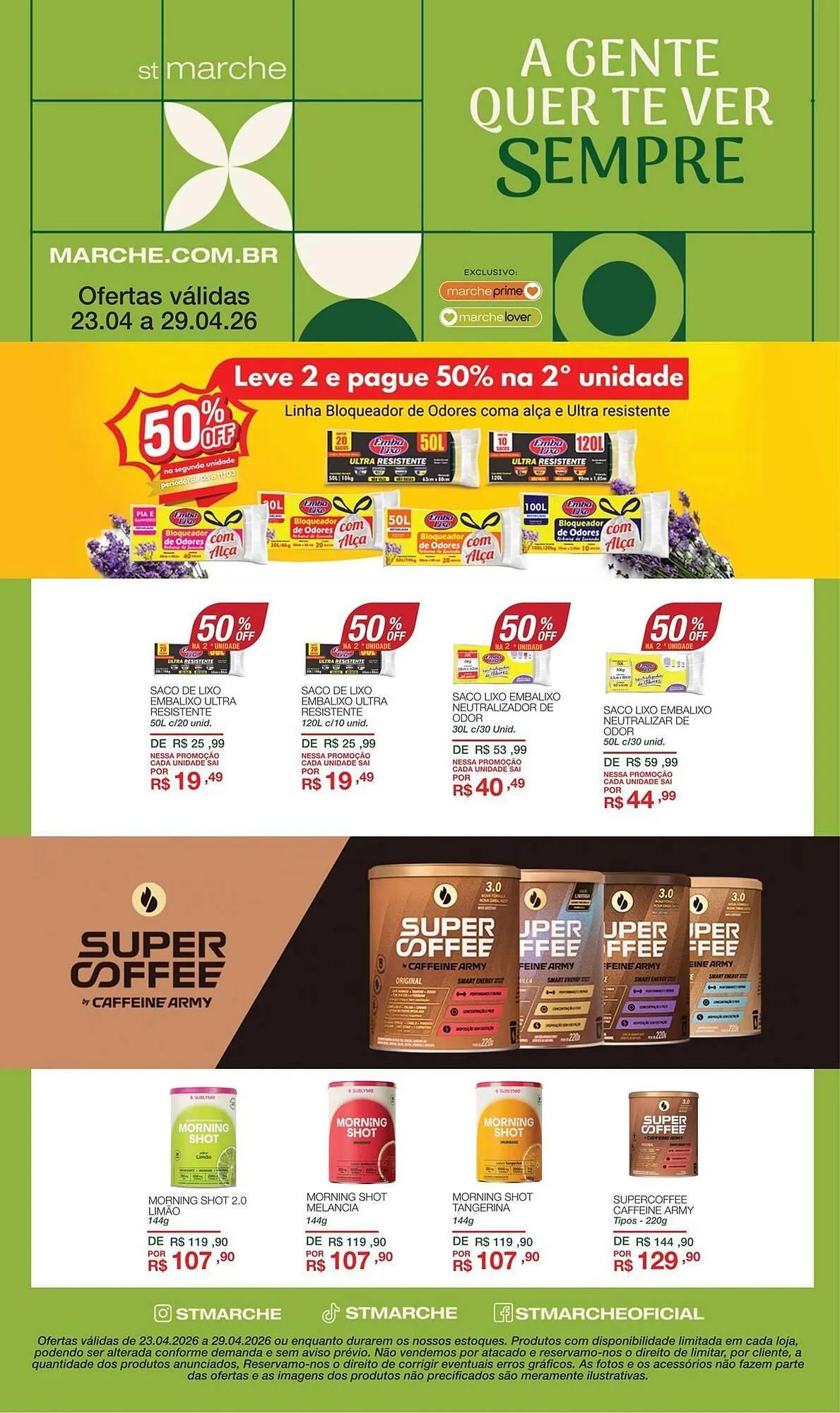 Encarte de Tabloide St Marche 23 de abril até 29 de abril 2026 - Pagina 2