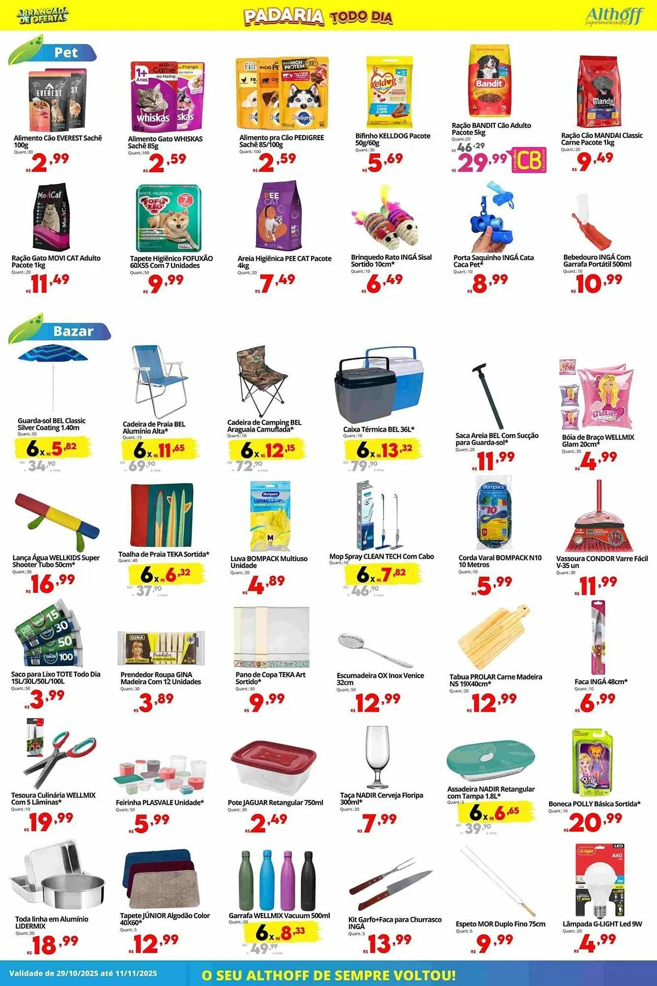 Encarte de Encarte Althoff Supermercados 29 de outubro até 11 de novembro 2025 - Pagina 4