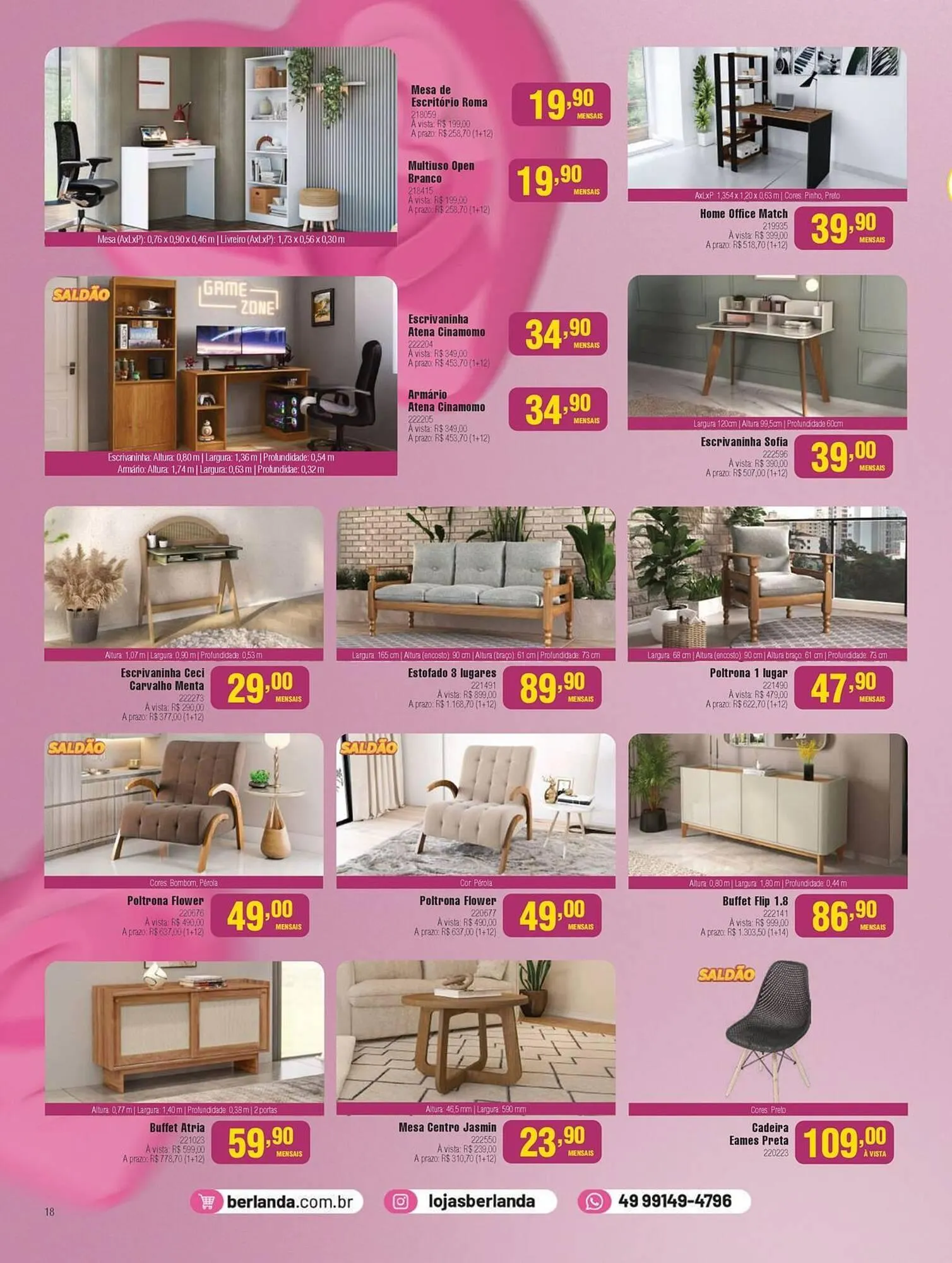 Encarte de Catálogo Berlanda 2 de maio até 25 de maio 2025 - Pagina 18