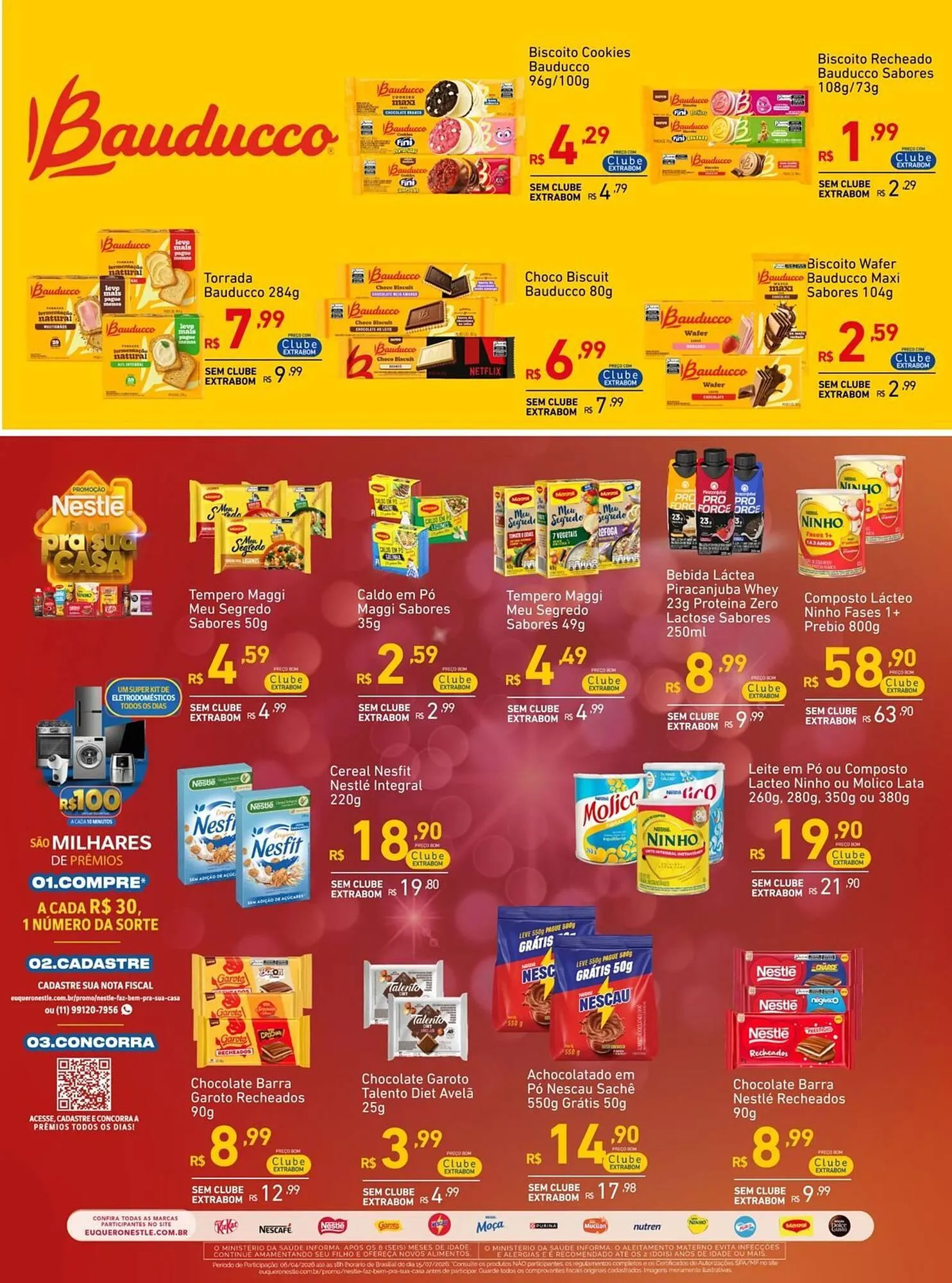 Encarte de Catálogo Extrabom Supermercados 23 de abril até 6 de maio 2026 - Pagina 3