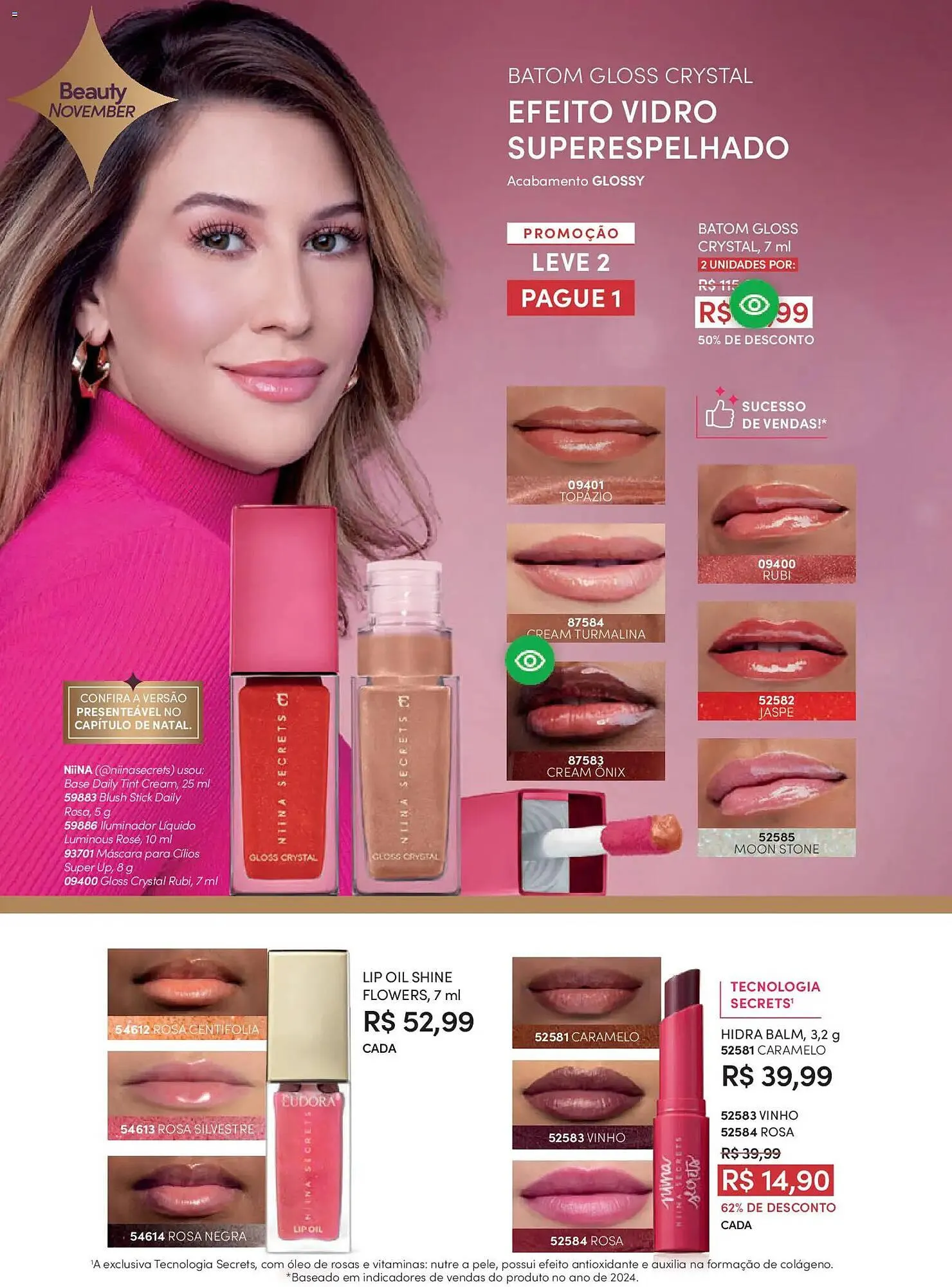 Encarte de Catálogo Eudora 29 de outubro até 27 de novembro 2025 - Pagina 95