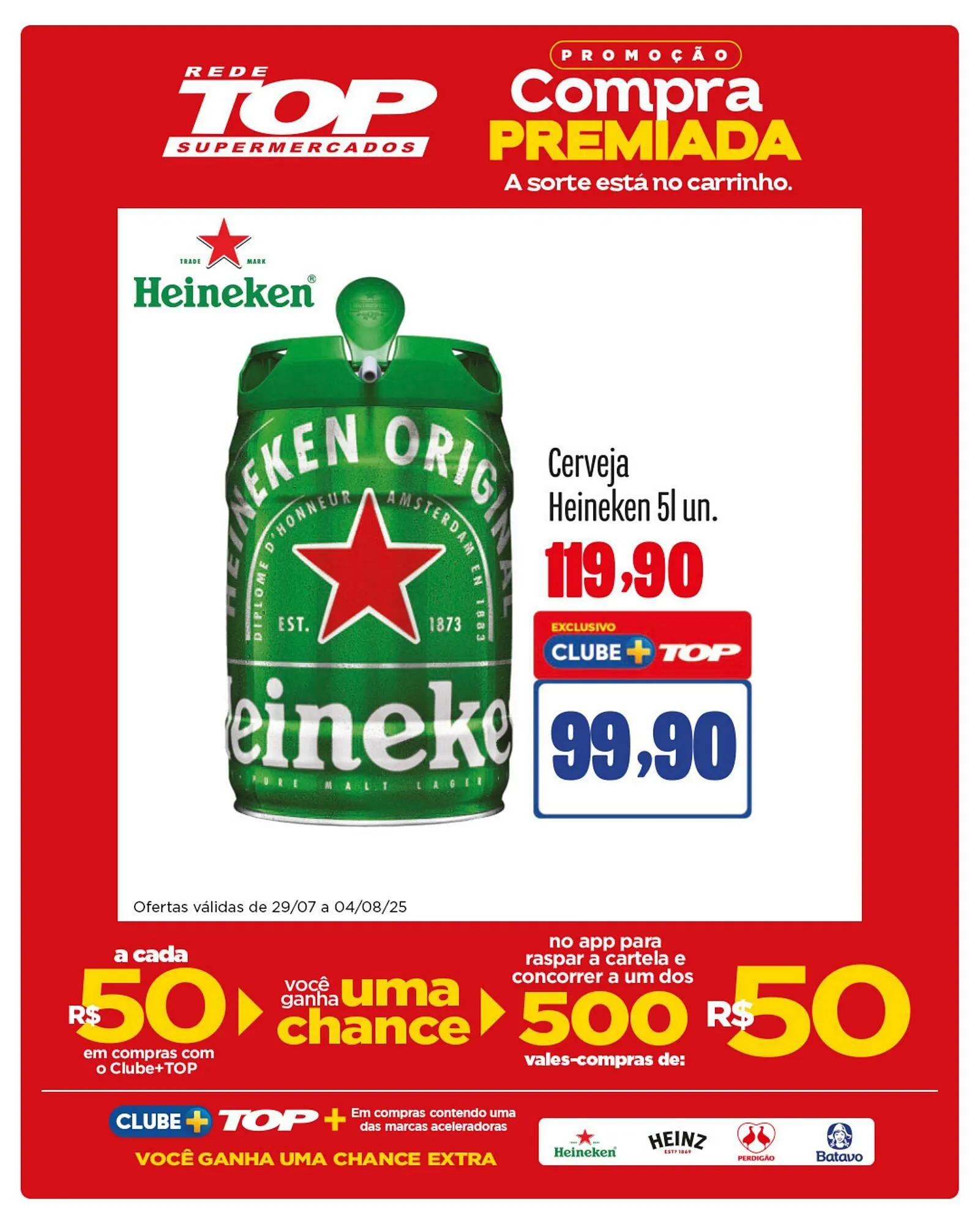 Encarte de Catálogo Rede Top 29 de julho até 4 de agosto 2025 - Pagina 5