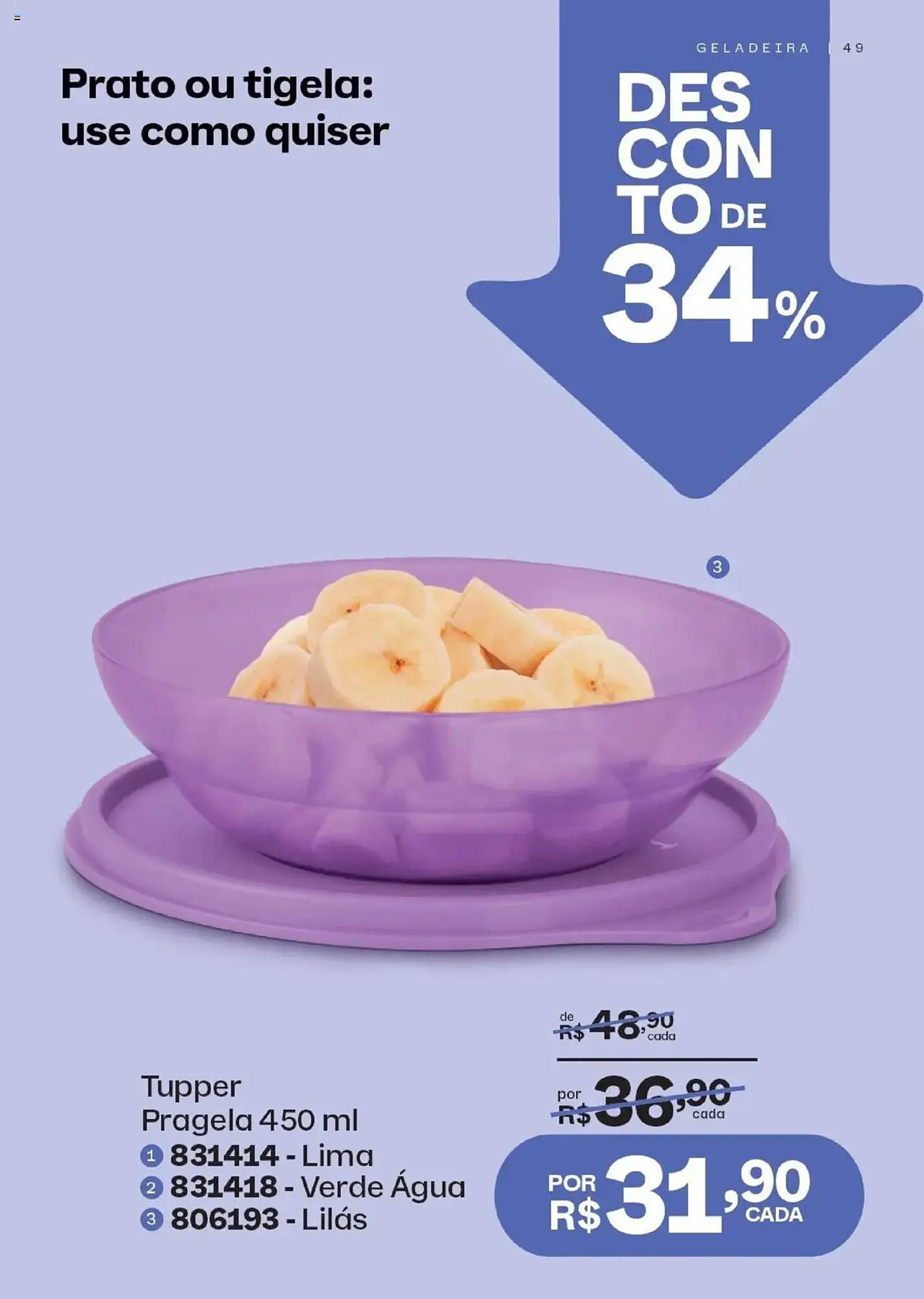 Encarte de Catálogo Tupperware 16 de junho até 14 de agosto 2025 - Pagina 49