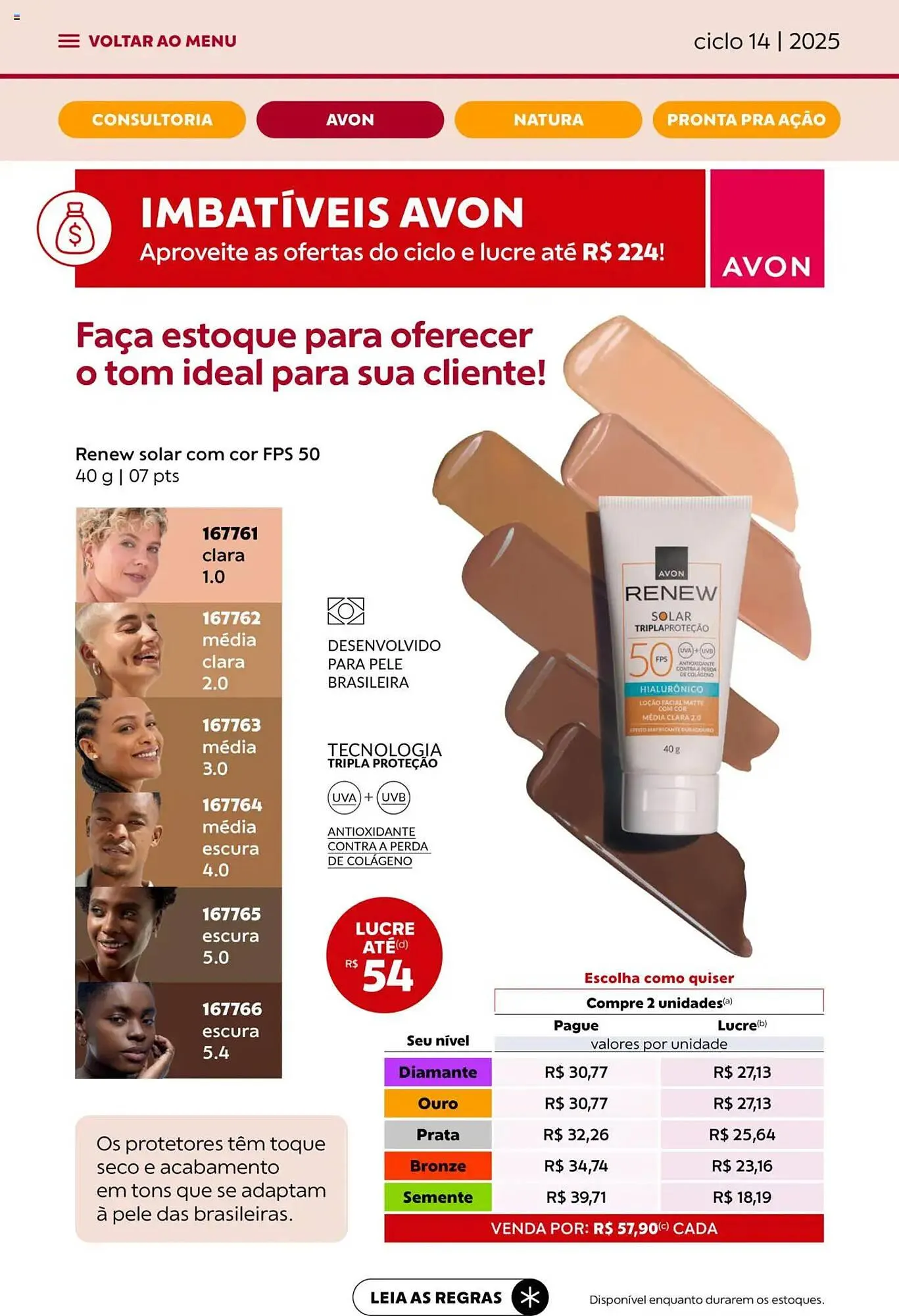 Encarte de Catálogo Avon 13 de agosto até 3 de setembro 2025 - Pagina 6