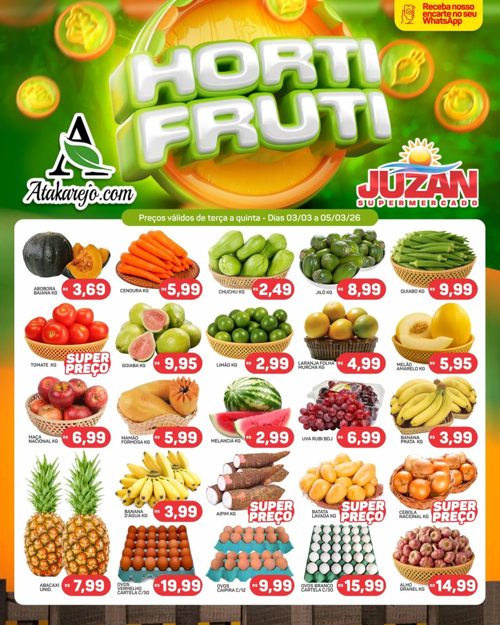 Encarte de Encarte Juzan 3 de março até 5 de março 2026 - Pagina 1