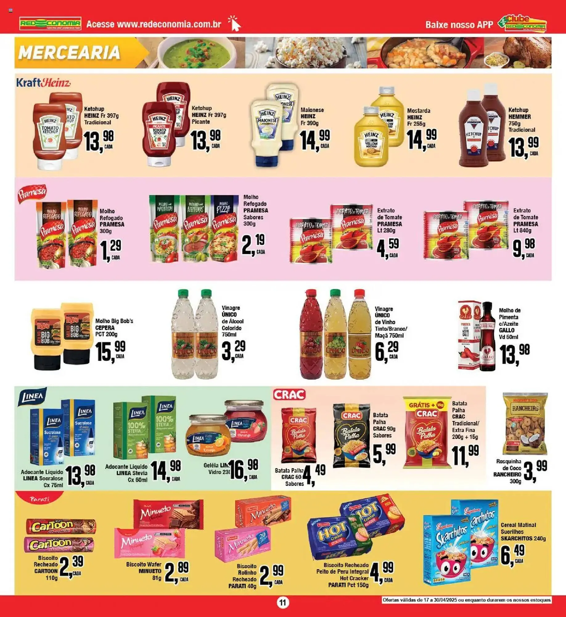 Encarte de Catálogo Redeconomia 17 de abril até 30 de abril 2025 - Pagina 10