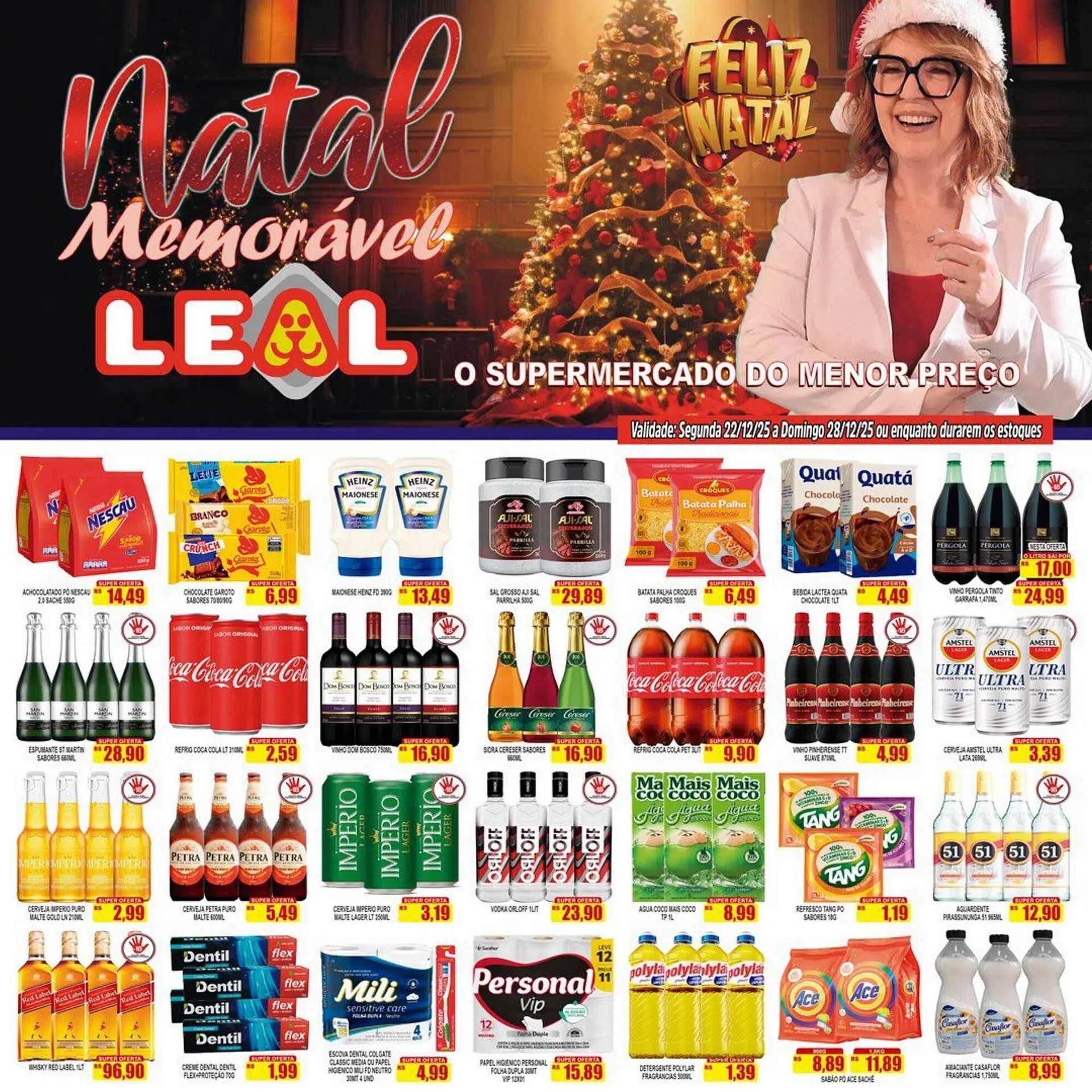 Encarte de Folheto Supermercado leal 22 de dezembro até 28 de dezembro 2025 - Pagina 3