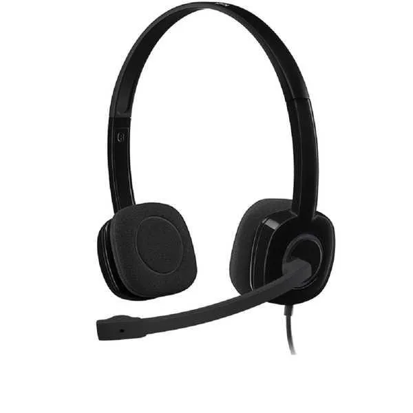 Headset Logitech H151 Preto 1 UN