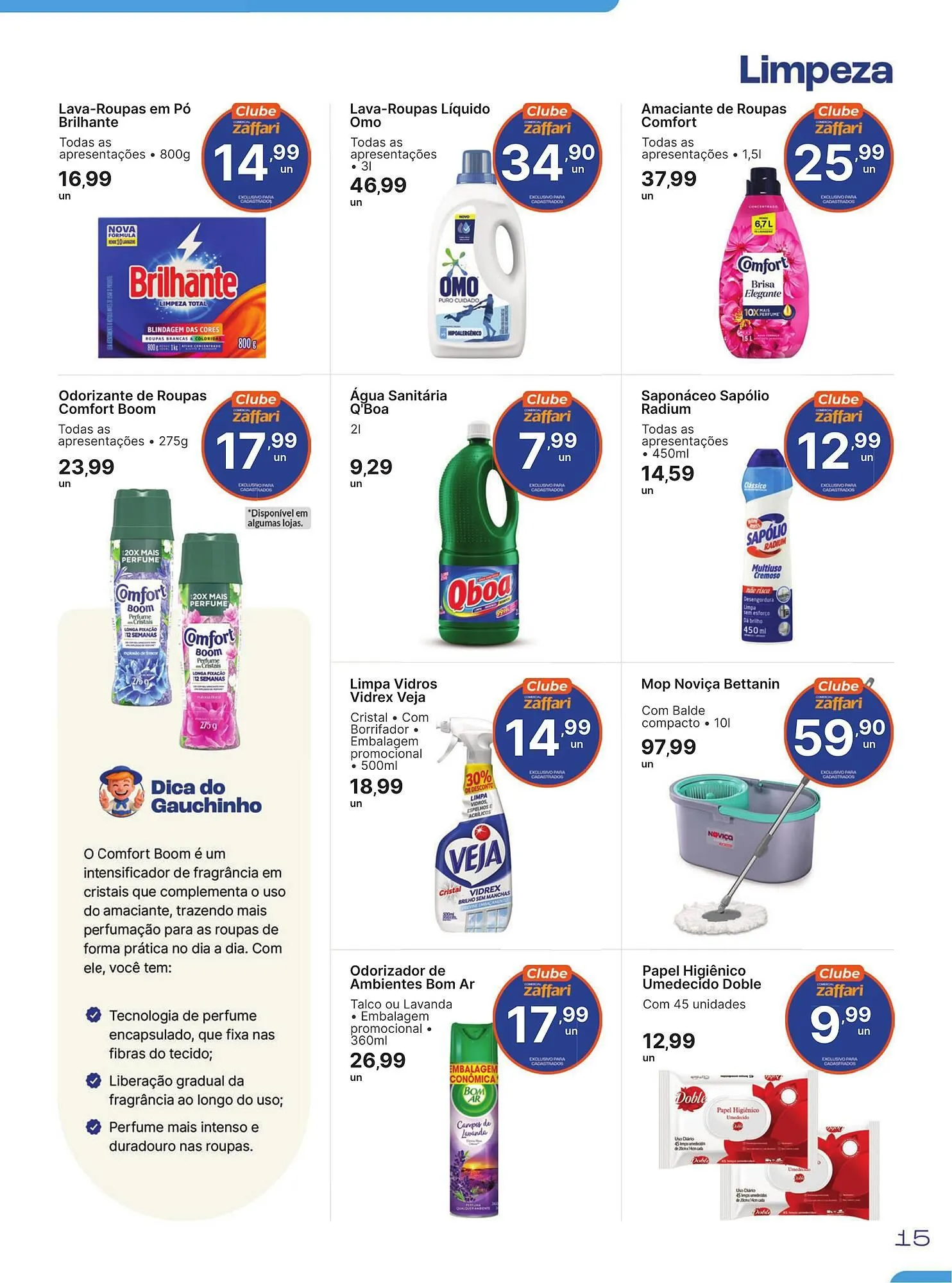 Encarte de Encarte Comercial Zaffari 6 de abril até 19 de abril 2026 - Pagina 15