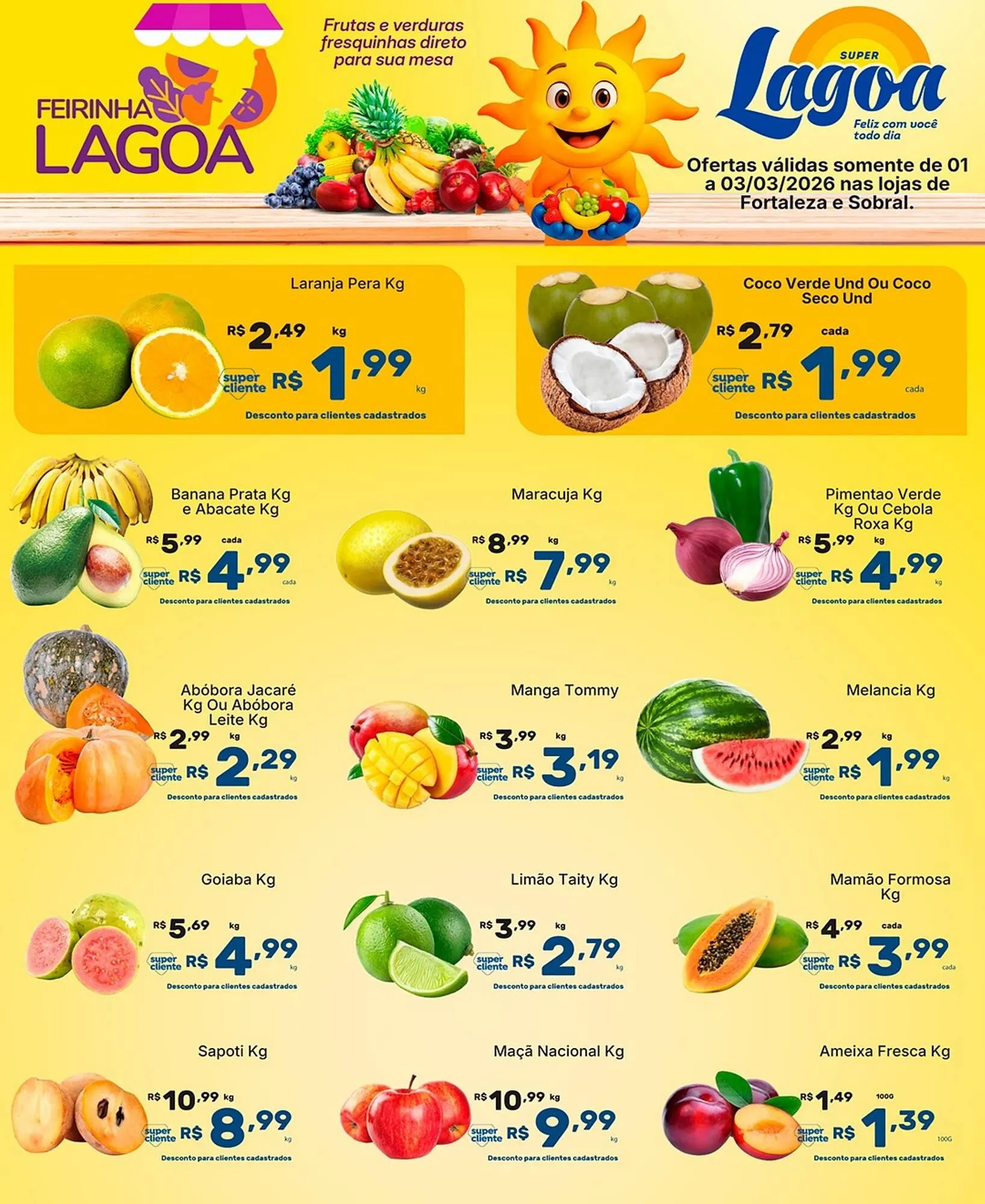 Encarte de Encarte Super Lagoa 2 de março até 3 de março 2026 - Pagina 1