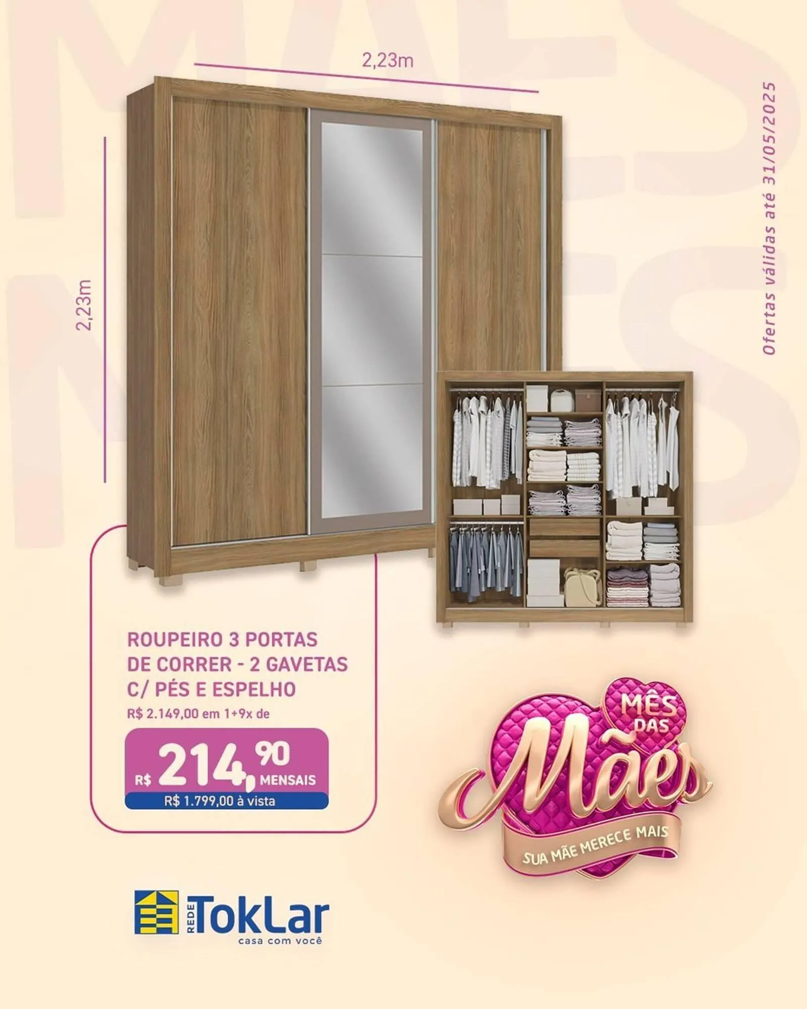 Encarte de Catálogo Toklar 29 de maio até 31 de maio 2025 - Pagina 1