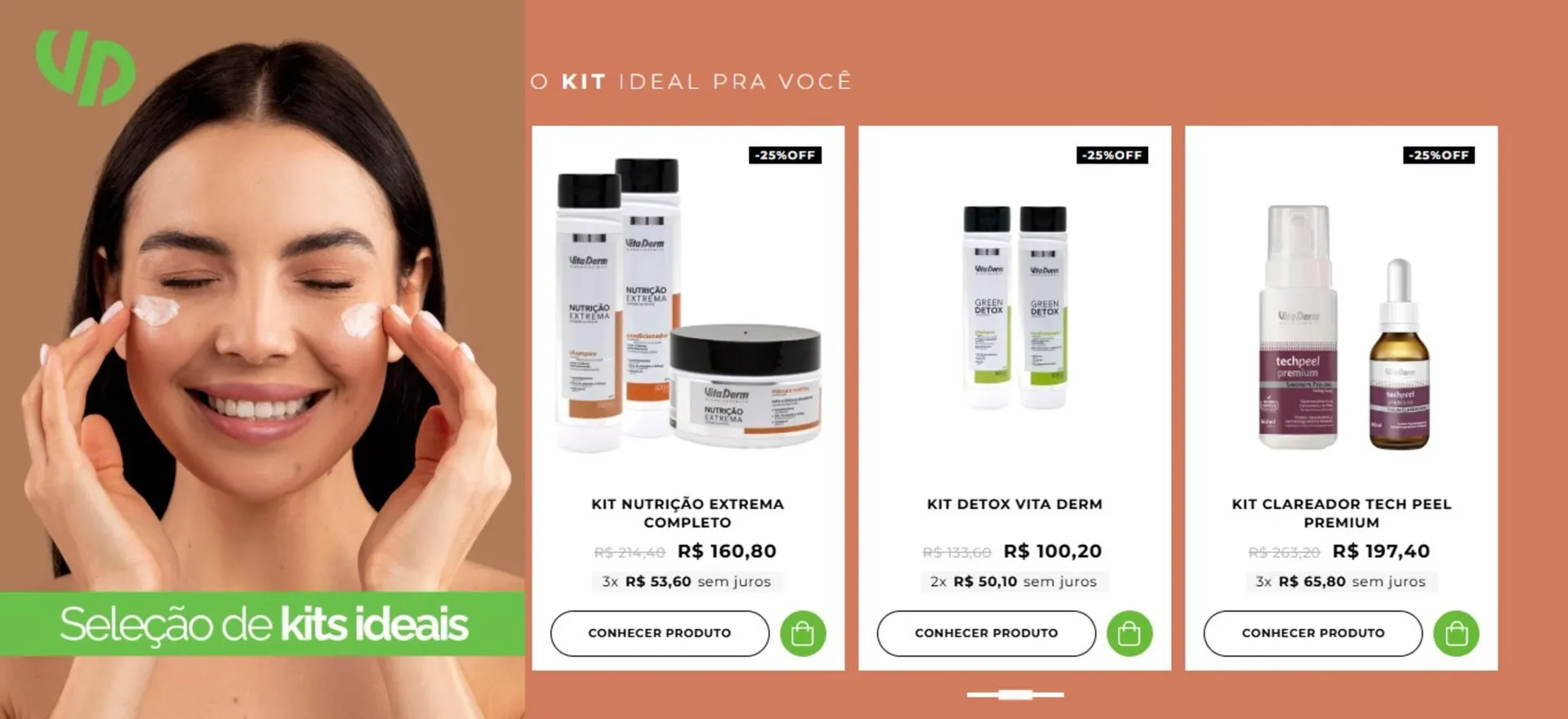 Encarte de Catálogo Vita Derm 25 de fevereiro até 13 de março 2026 - Pagina 1