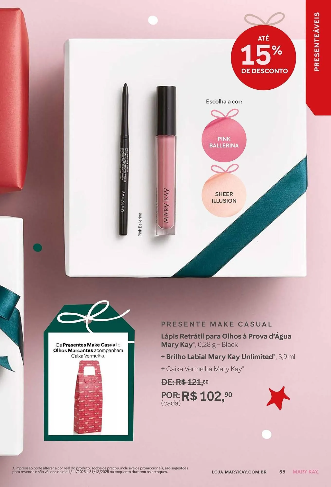 Encarte de Revista Mary Kay 1 de novembro até 31 de dezembro 2025 - Pagina 65