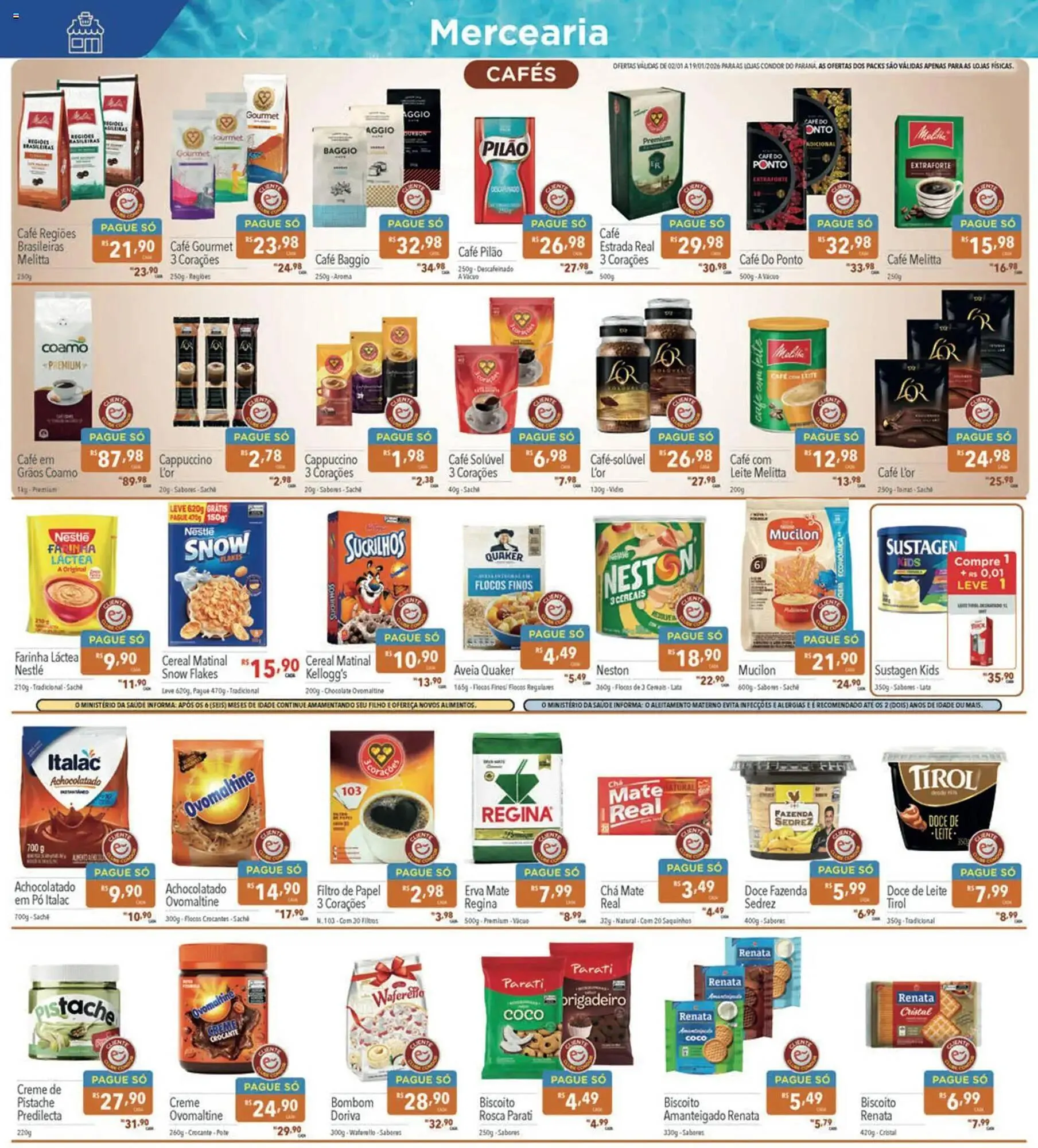 Encarte de Catálogo Supermercados Condor 2 de janeiro até 19 de janeiro 2026 - Pagina 6