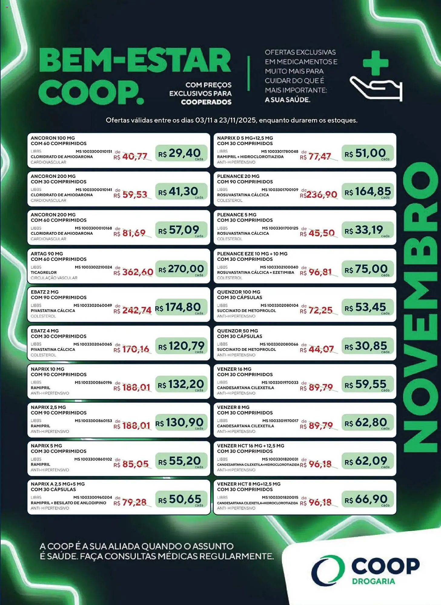 Encarte de Folheto Coop 3 de novembro até 23 de novembro 2025 - Pagina 19