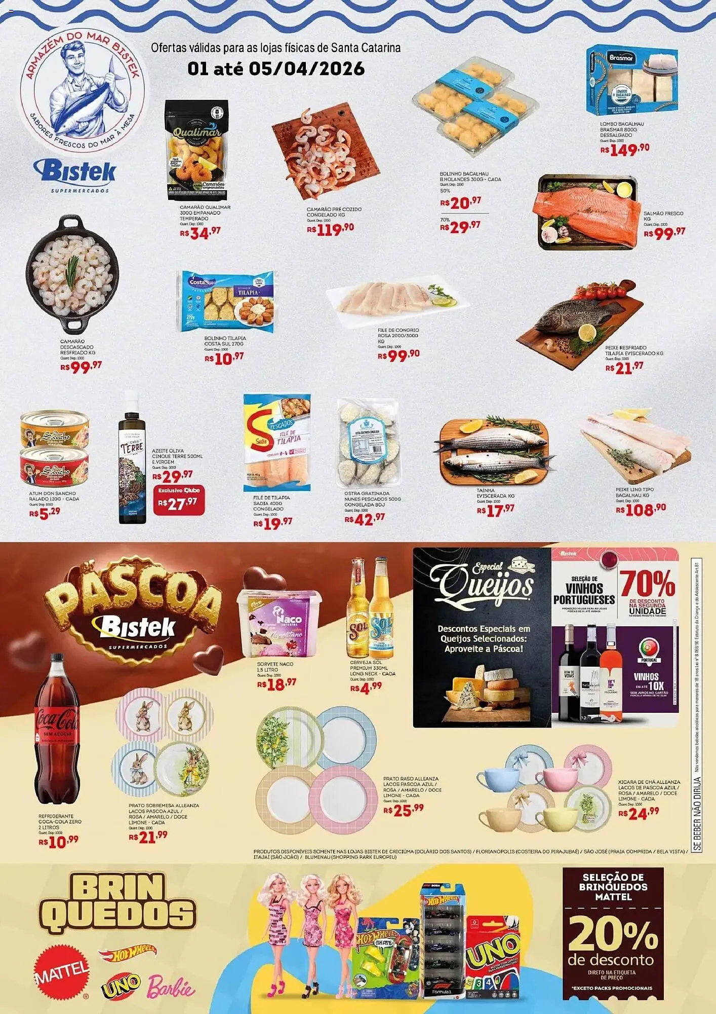 Encarte de Encarte Bistek Supermercados 1 de abril até 5 de abril 2026 - Pagina 2