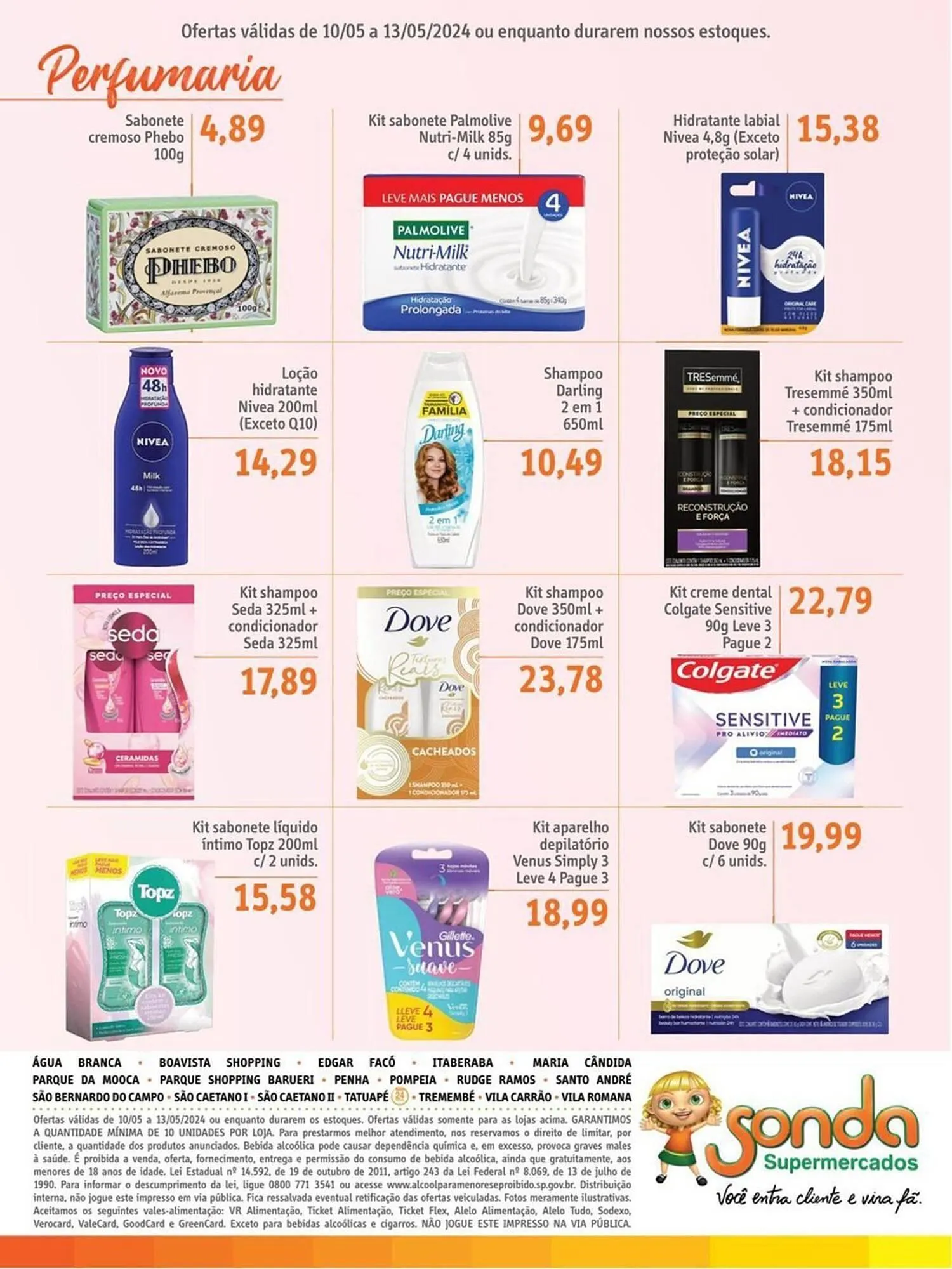 Encarte de Catálogo Sonda 13 de maio até 13 de maio 2024 - Pagina 10