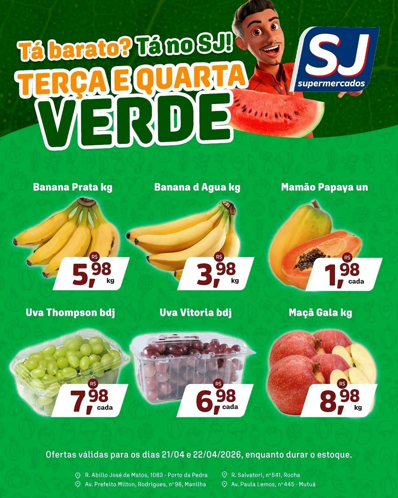 Encarte de Encarte Sj Supermercados 21 de abril até 22 de abril 2026 - Pagina 5