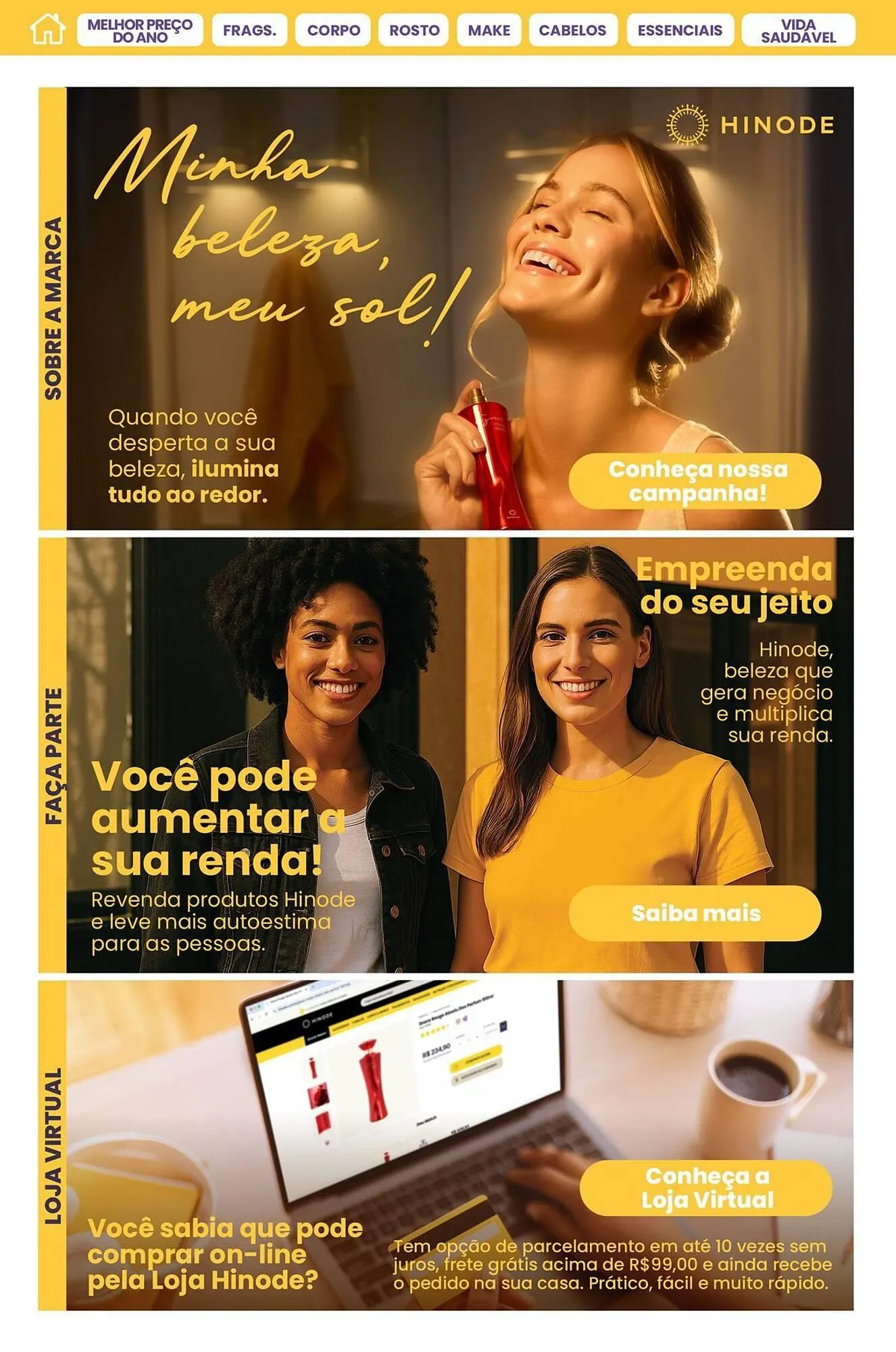 Encarte de Catálogo Hinode 1 de março até 31 de março 2026 - Pagina 10