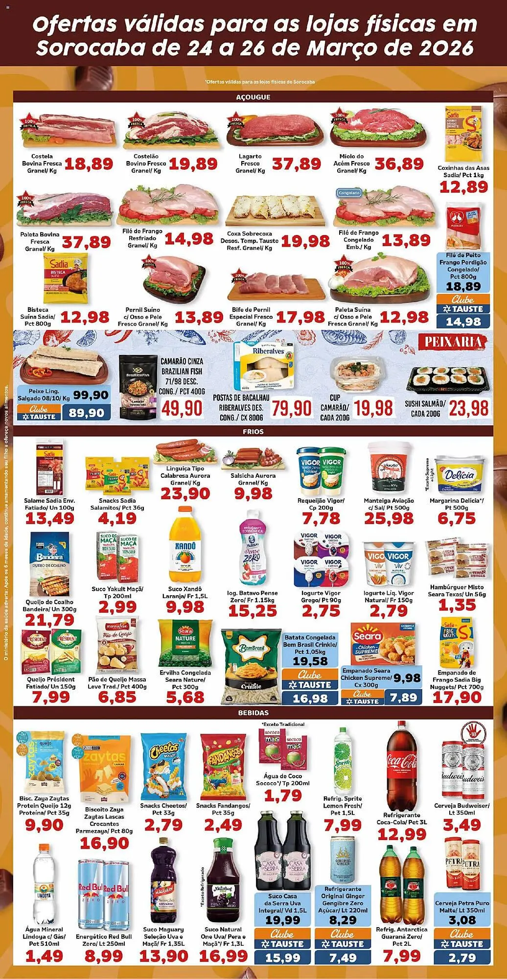 Encarte de Catálogo Supermercados Tauste 24 de março até 27 de março 2026 - Pagina 4