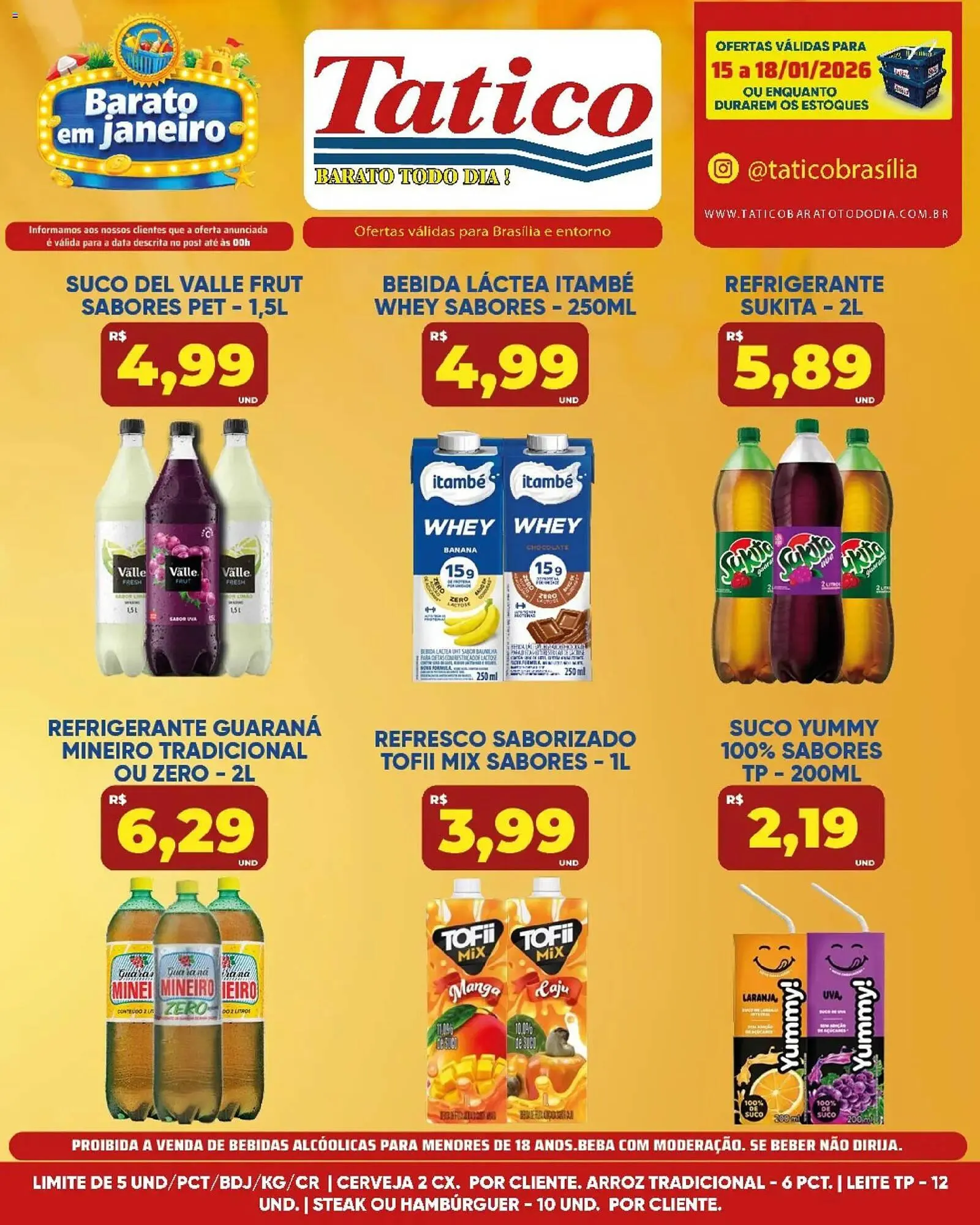 Encarte de Tabloide Tatico 15 de janeiro até 15 de janeiro 2026 - Pagina 19