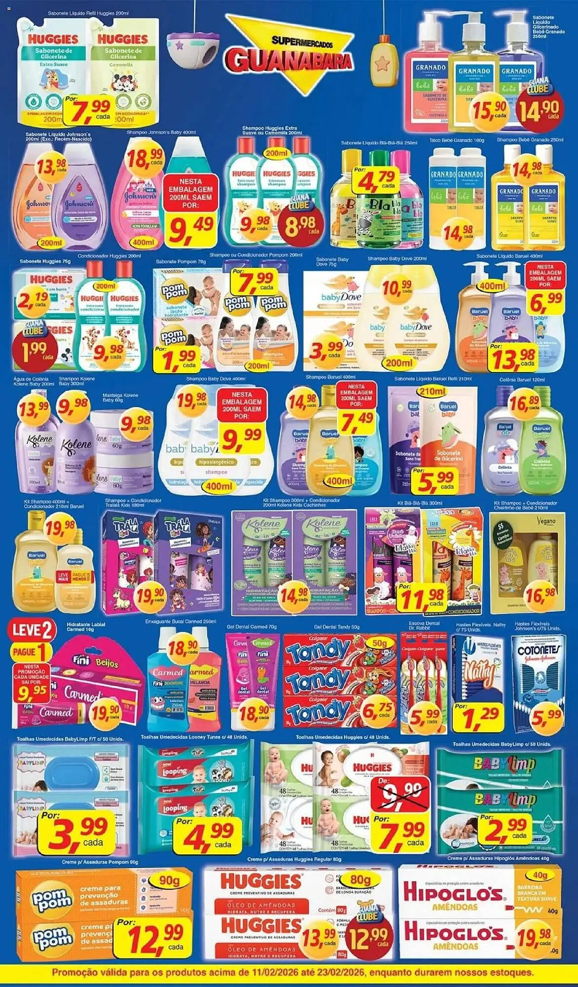Encarte de Encarte Supermercados Guanabara 11 de fevereiro até 23 de fevereiro 2026 - Pagina 11