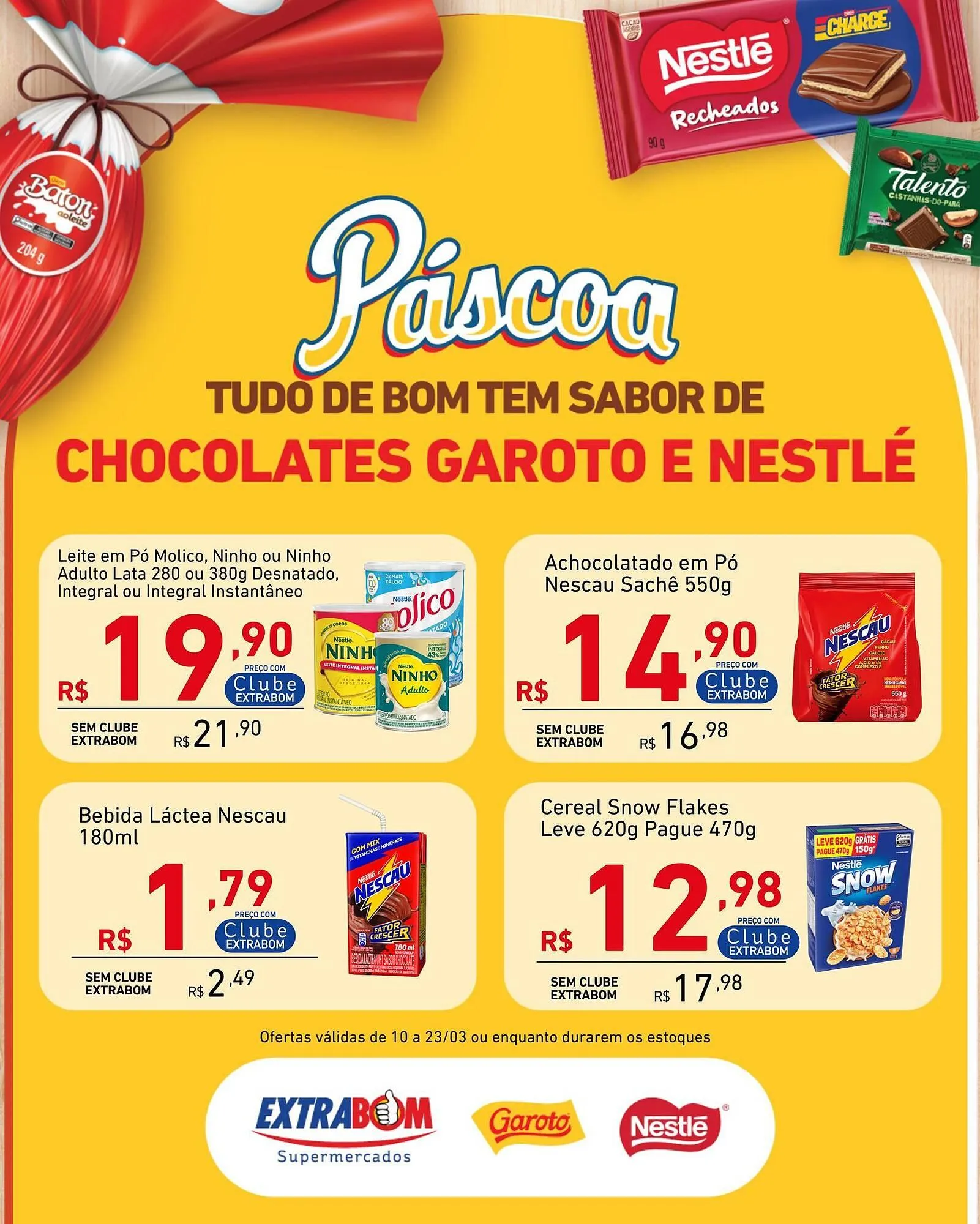 Encarte de Catálogo Extrabom Supermercados 10 de março até 23 de março 2026 - Pagina 4