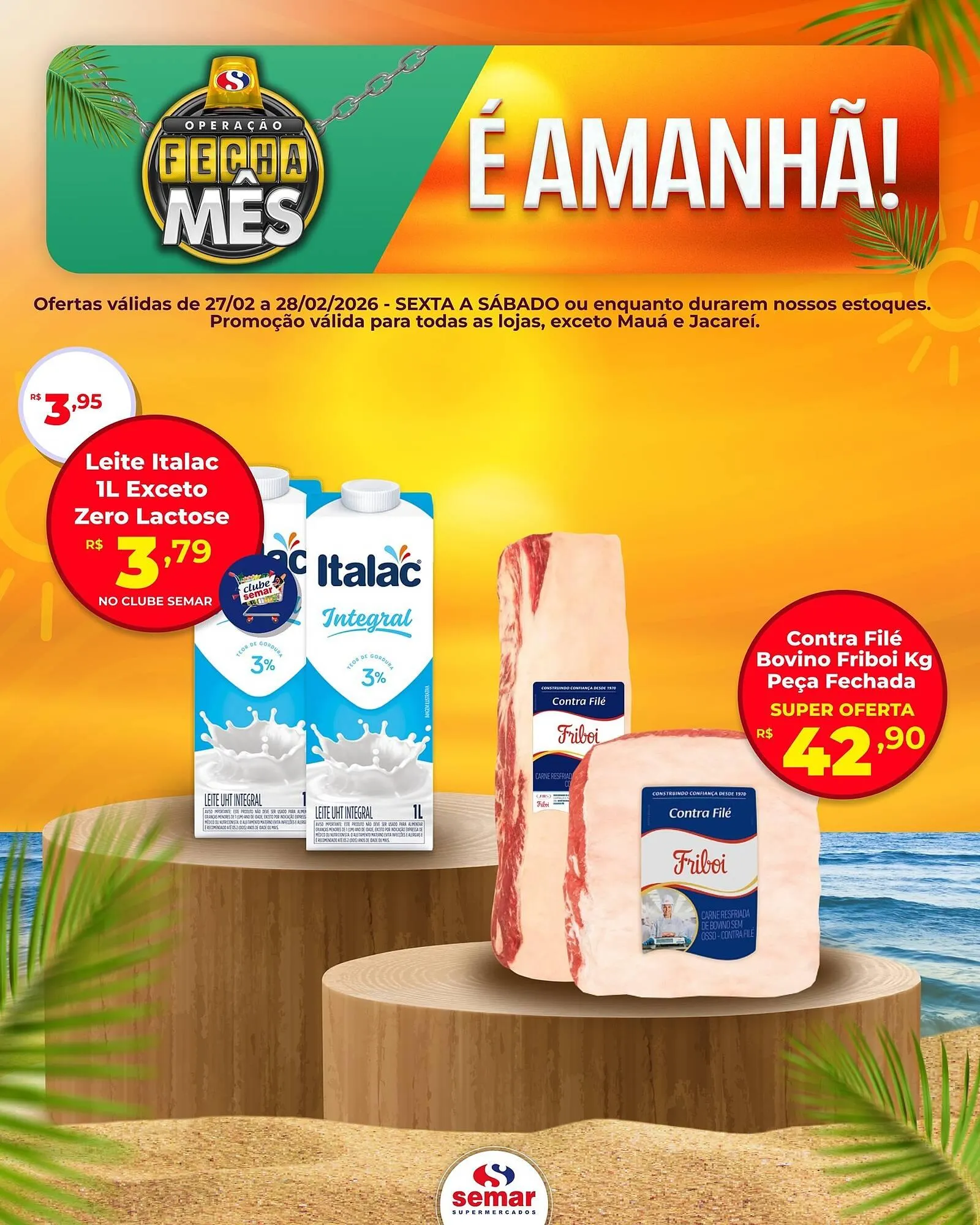 Encarte de Folheto Semar Supermercado 27 de fevereiro até 28 de fevereiro 2026 - Pagina 2