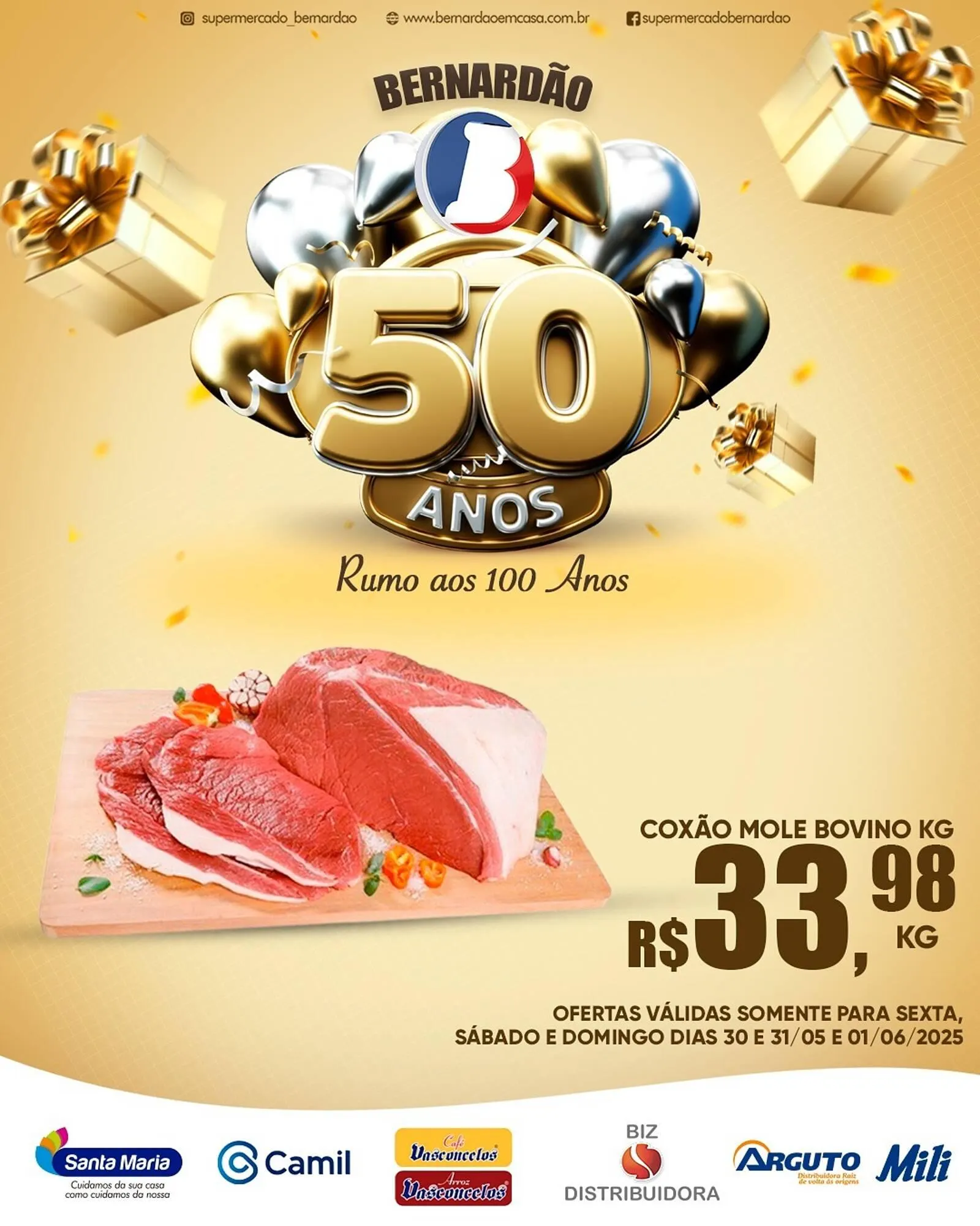 Encarte de Catálogo Supermercado Bernardão 30 de maio até 1 de junho 2025 - Pagina 4