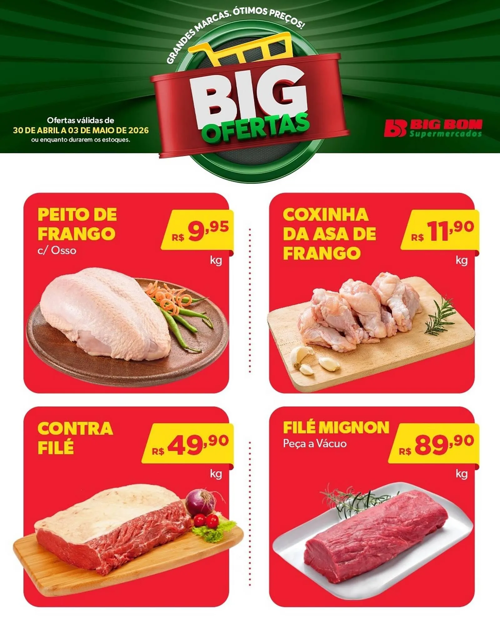 Encarte de Catálogo Big Bom Supermercados 30 de abril até 3 de maio 2026 - Pagina 10