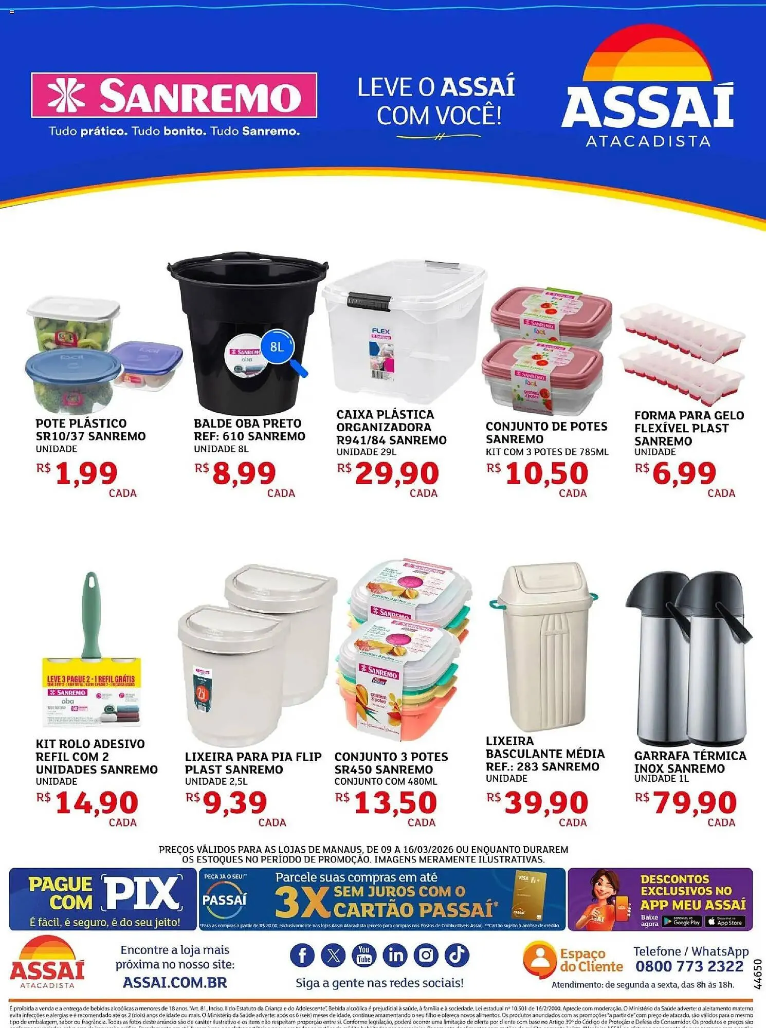 Encarte de Encarte Assaí Atacadista 9 de março até 16 de março 2026 - Pagina 2
