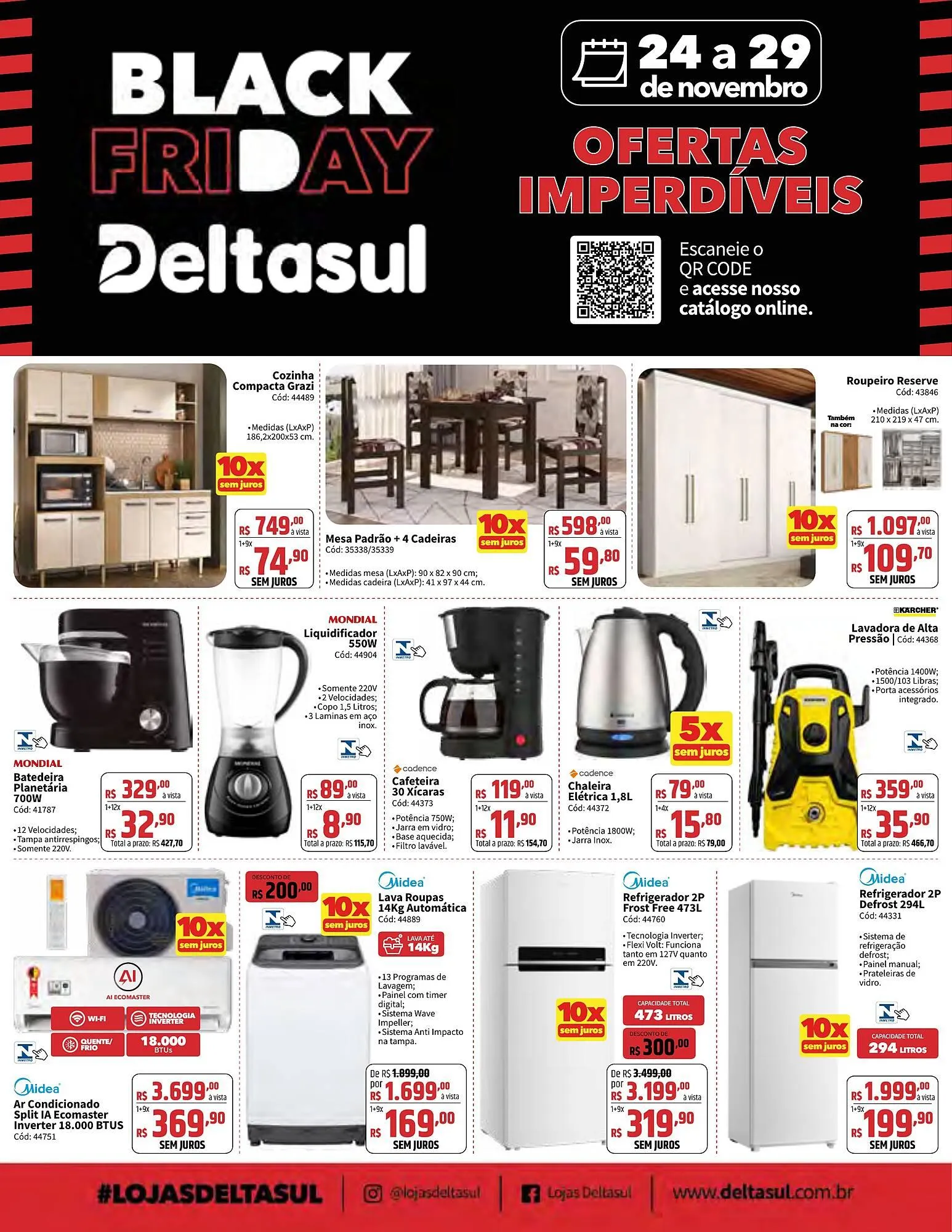 Encarte de Folheto Deltasul 24 de novembro até 29 de novembro 2025 - Pagina 1