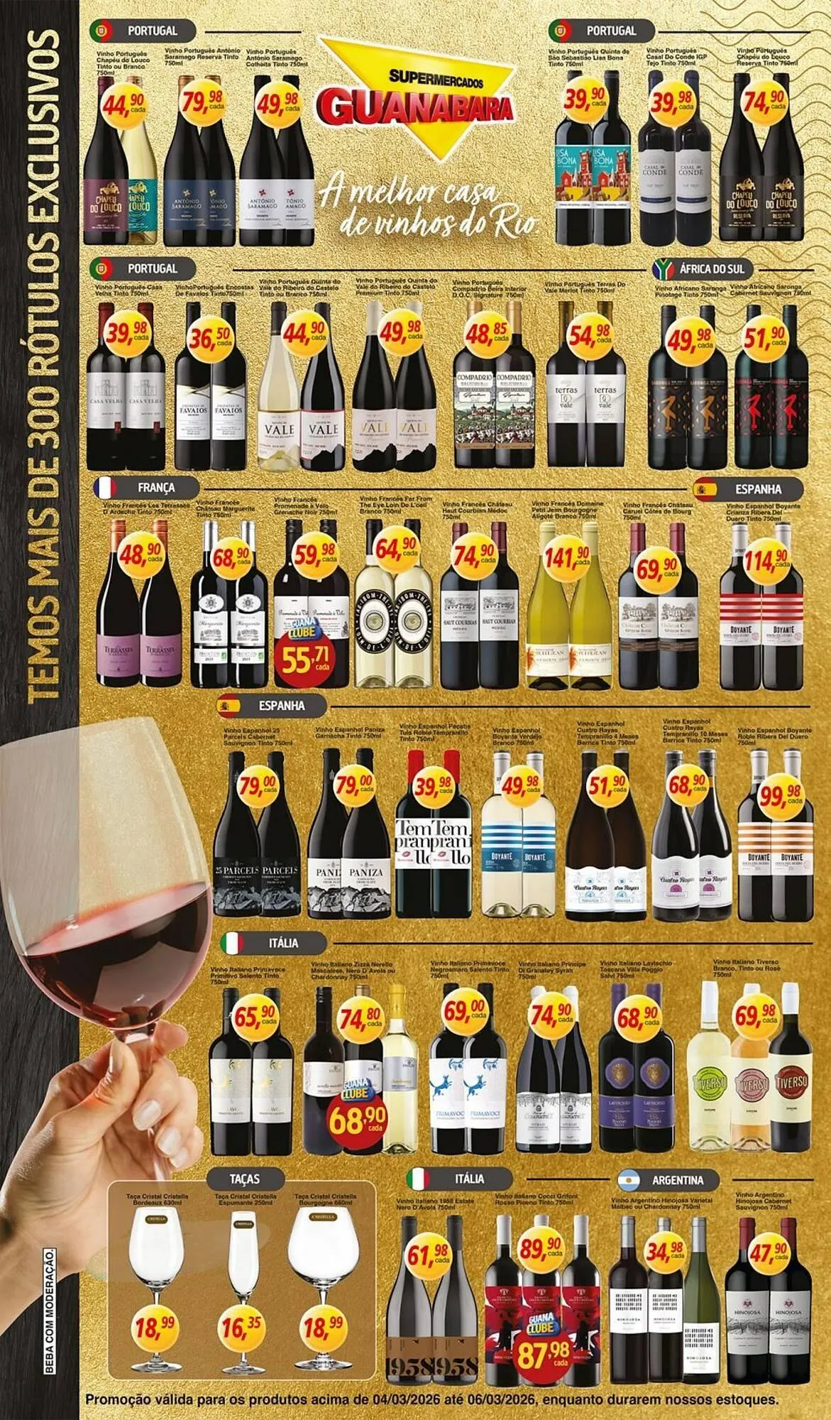 Encarte de Encarte Supermercados Guanabara 4 de março até 6 de março 2026 - Pagina 6