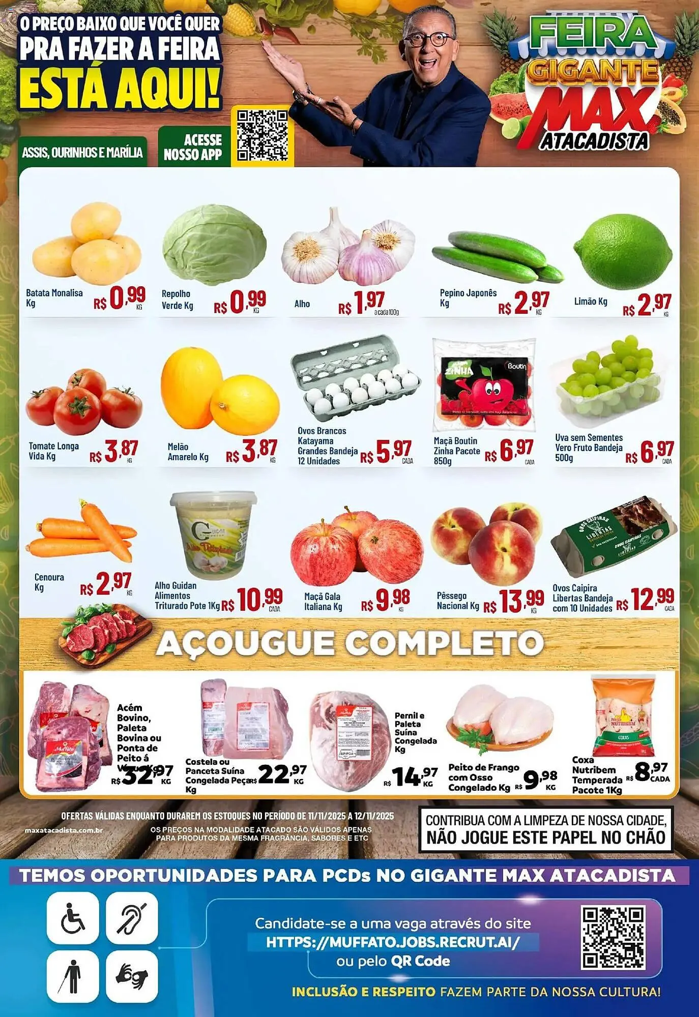 Encarte de Encarte Max Atacadista 11 de novembro até 12 de novembro 2025 - Pagina 1