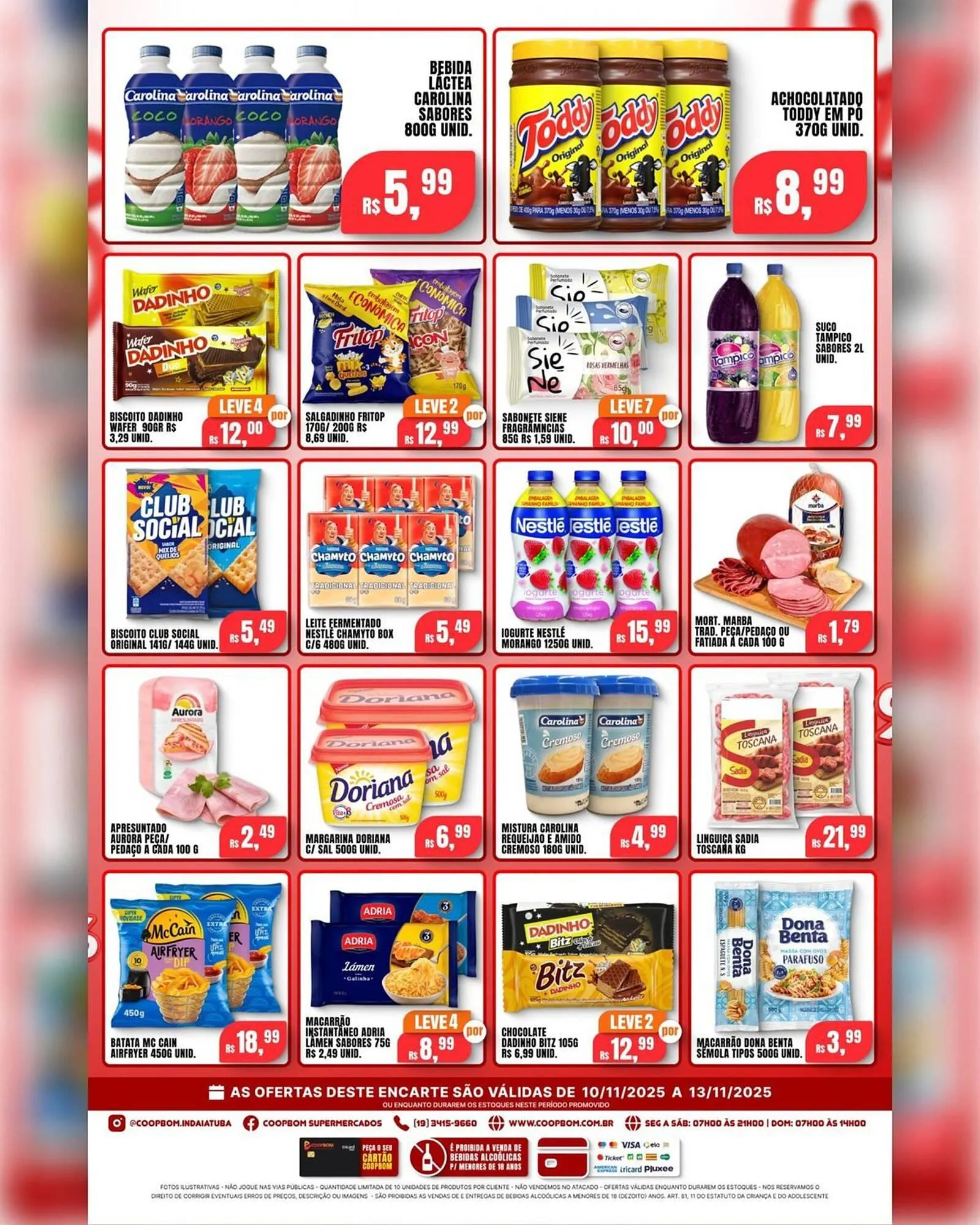 Encarte de Tabloide CoopBom 11 de novembro até 13 de novembro 2025 - Pagina 2