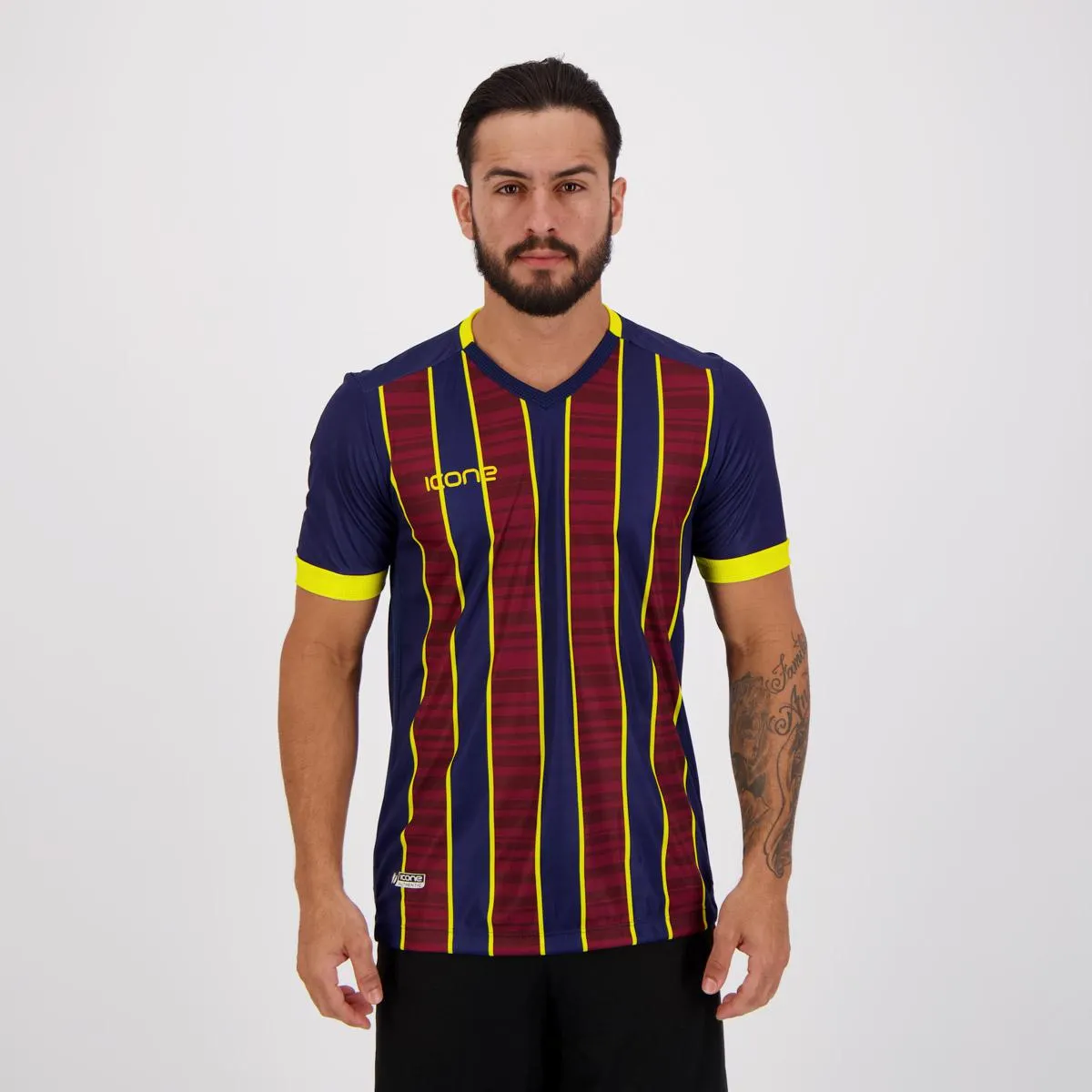 Camisa Ícone Sports Stripe Azul