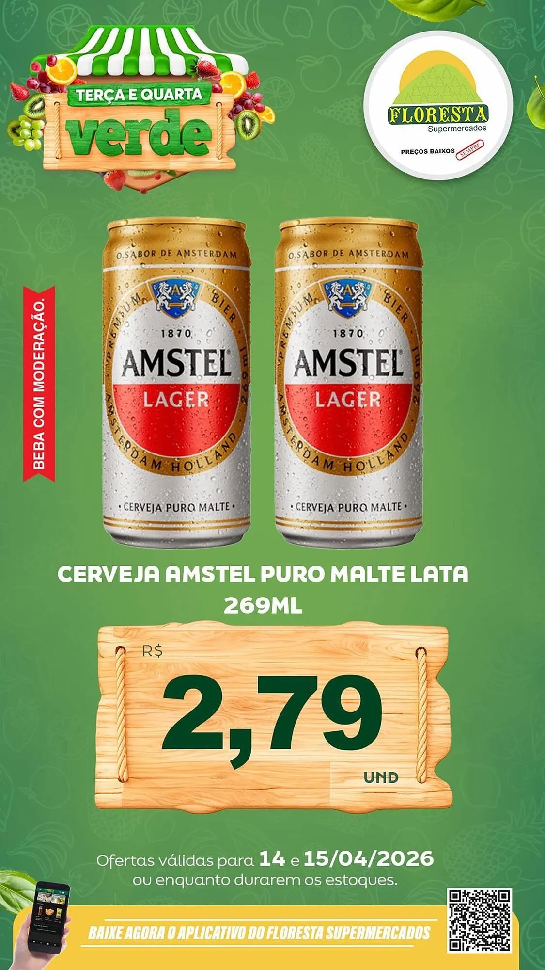 Encarte de Catálogo Floresta Supermercados 14 de abril até 15 de abril 2026 - Pagina 26