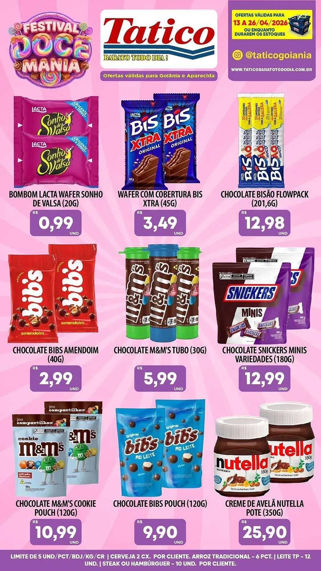 Encarte de Tabloide Tatico 16 de abril até 16 de abril 2026 - Pagina 34