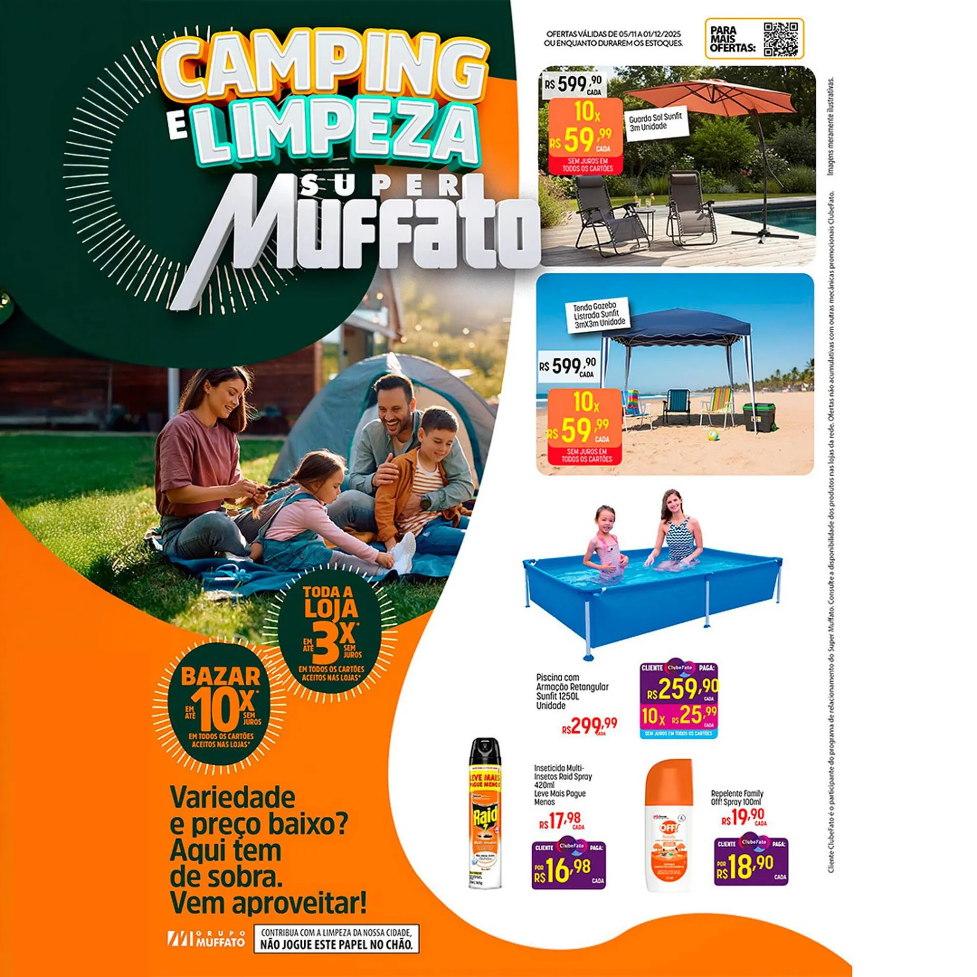 Encarte de Encarte Muffato 6 de novembro até 1 de dezembro 2025 - Pagina 1