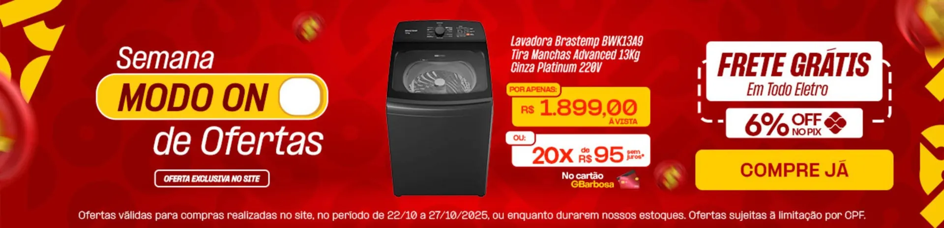 Encarte de Encarte GBarbosa 27 de outubro até 31 de outubro 2025 - Pagina 22