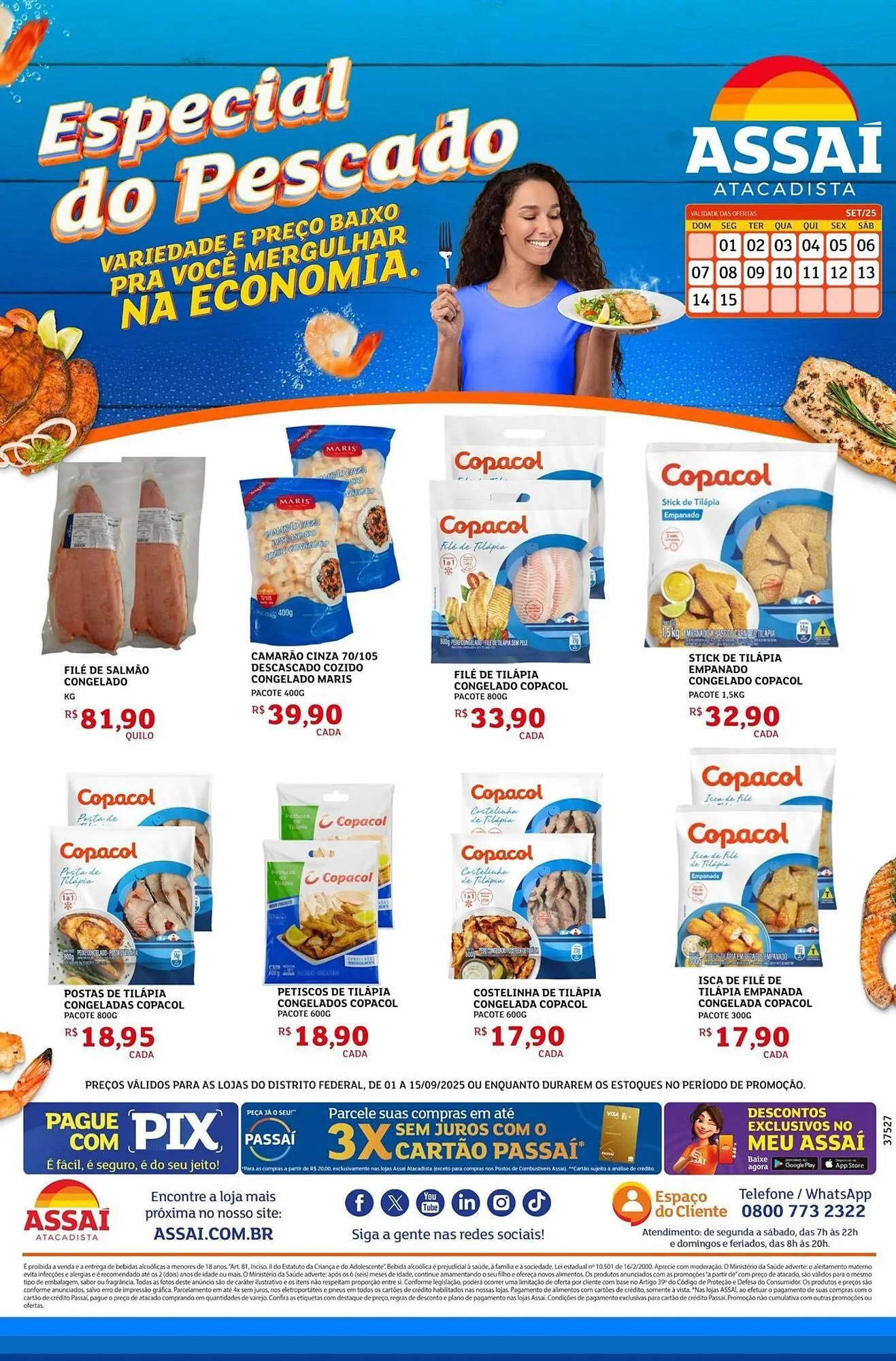 Encarte de Encarte Assaí Atacadista 5 de setembro até 15 de setembro 2025 - Pagina 1