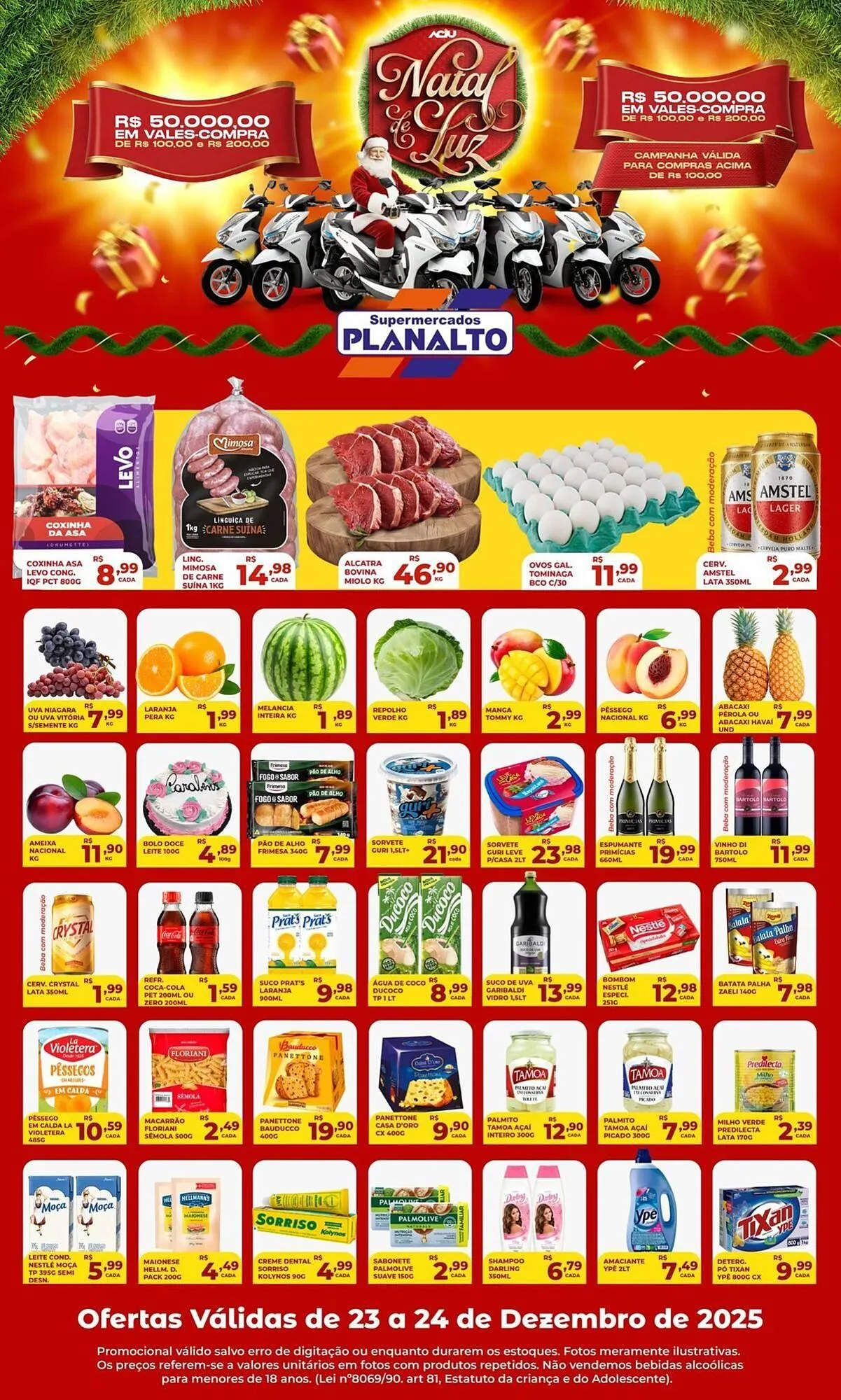Encarte de Catálogo Supermercados Planalto 23 de dezembro até 24 de dezembro 2025 - Pagina 1