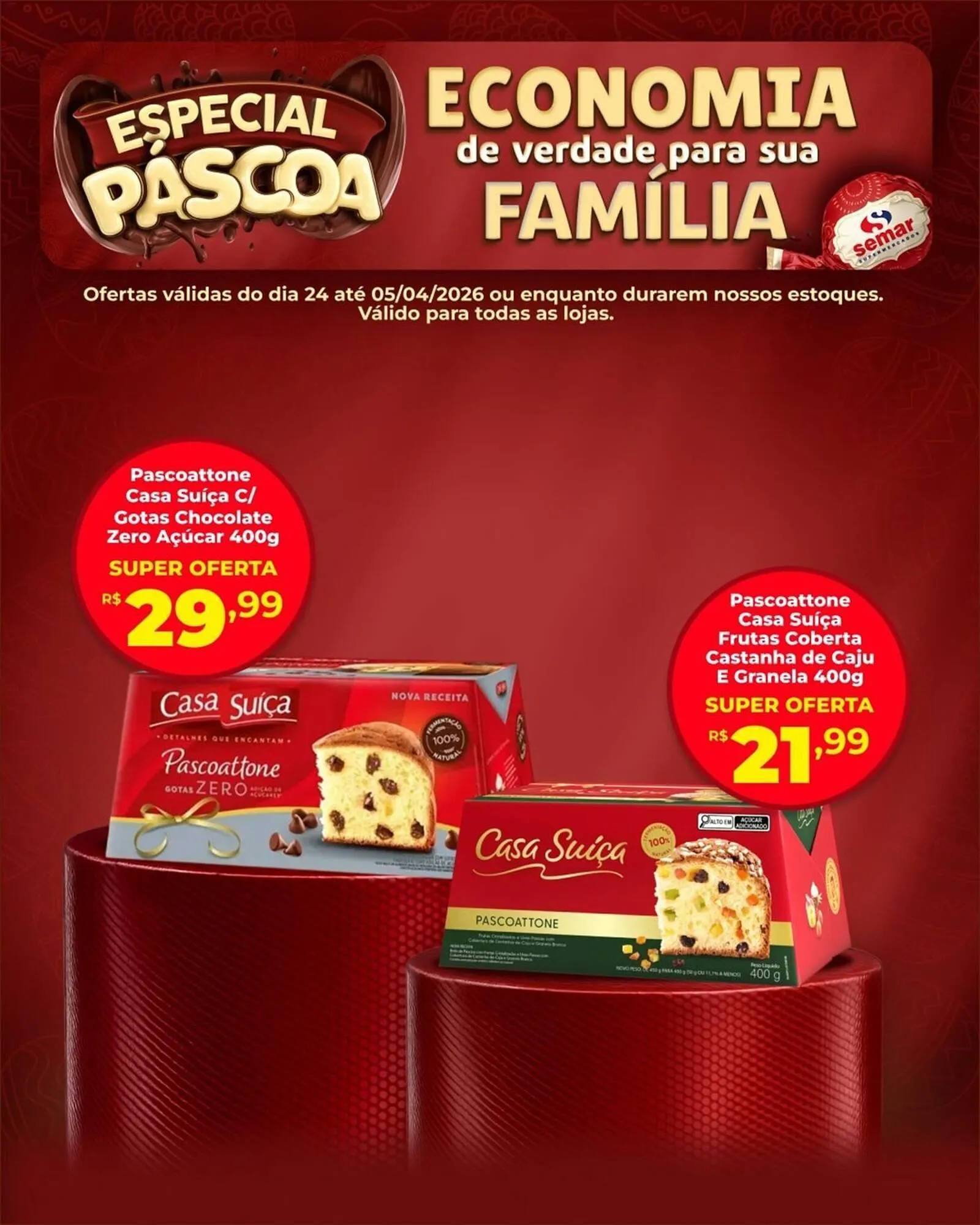 Encarte de Folheto Semar Supermercado 3 de abril até 5 de abril 2026 - Pagina 9