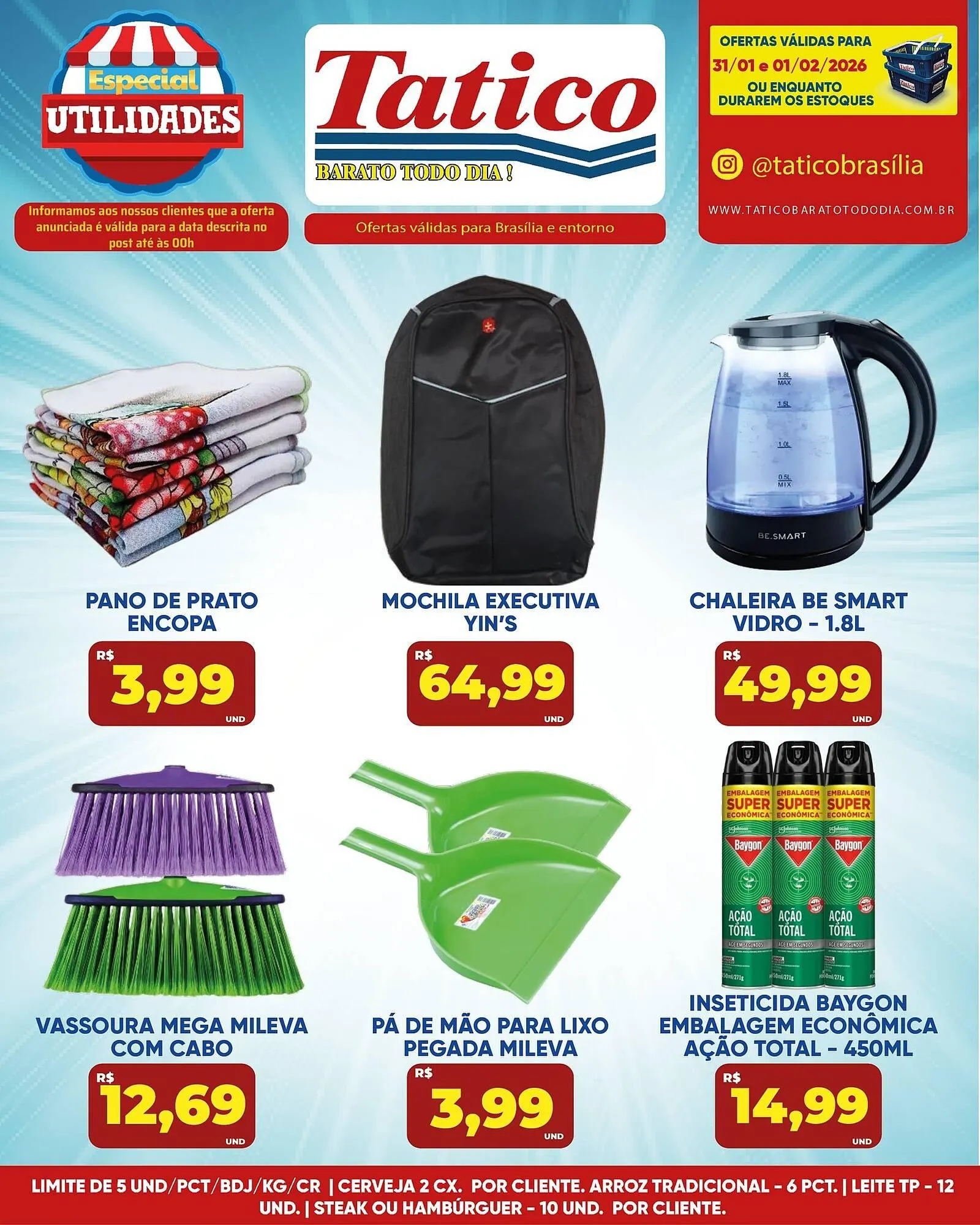 Encarte de Tabloide Tatico 31 de janeiro até 1 de fevereiro 2026 - Pagina 3