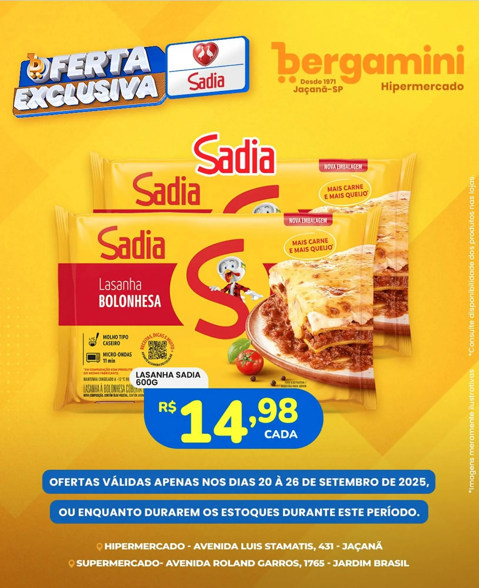 Encarte de Catálogo Supermercado Bergamini 20 de setembro até 26 de setembro 2025 - Pagina 2