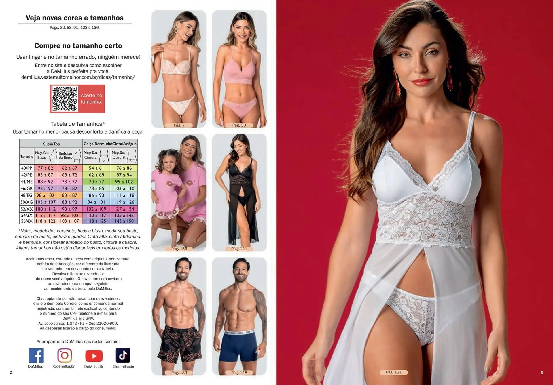 Encarte de Catálogo DeMillus 5 de fevereiro até 31 de maio 2026 - Pagina 2