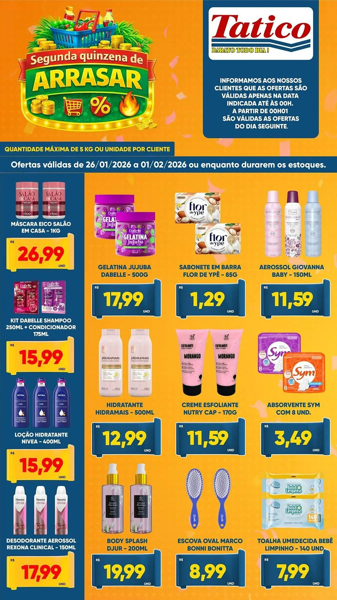 Encarte de Tabloide Tatico 26 de janeiro até 1 de fevereiro 2026 - Pagina 5
