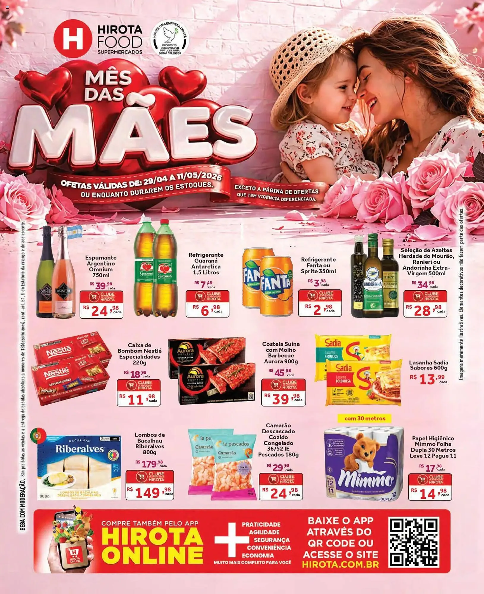 Encarte de Catálogo Hirota Food Supermercado 29 de abril até 11 de maio 2026 - Pagina 1