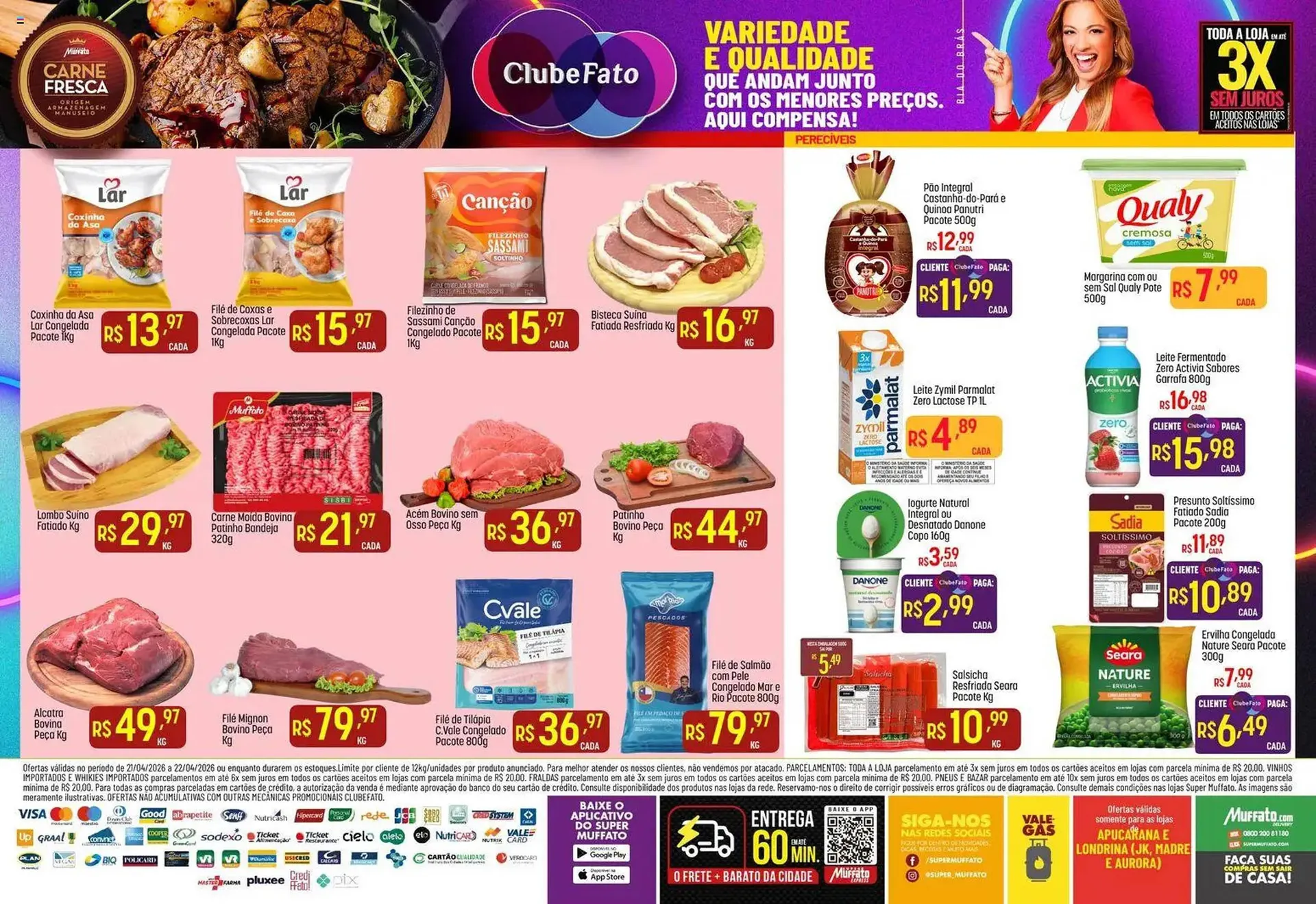 Encarte de Encarte Muffato 21 de abril até 23 de abril 2026 - Pagina 2