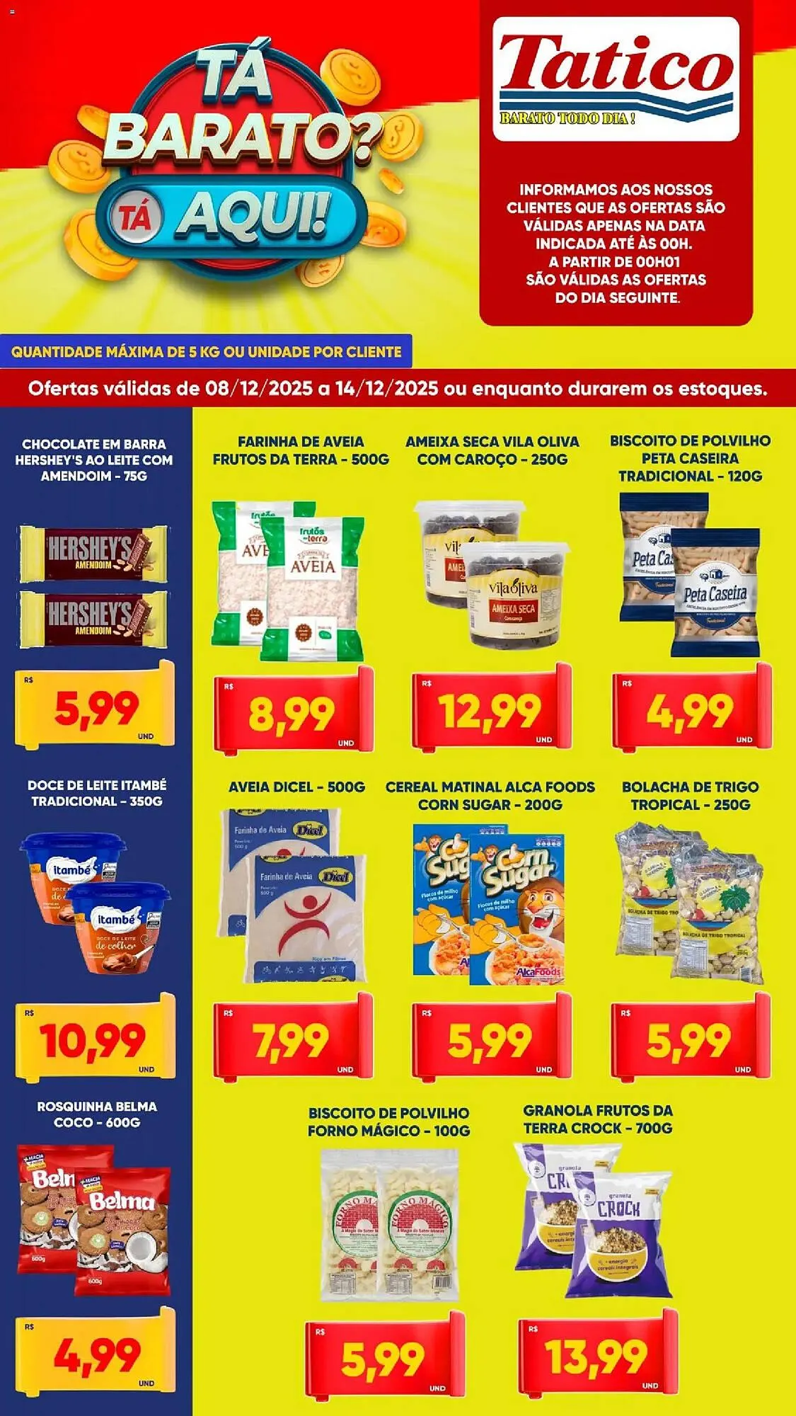 Encarte de Tabloide Tatico 8 de dezembro até 14 de dezembro 2025 - Pagina 8